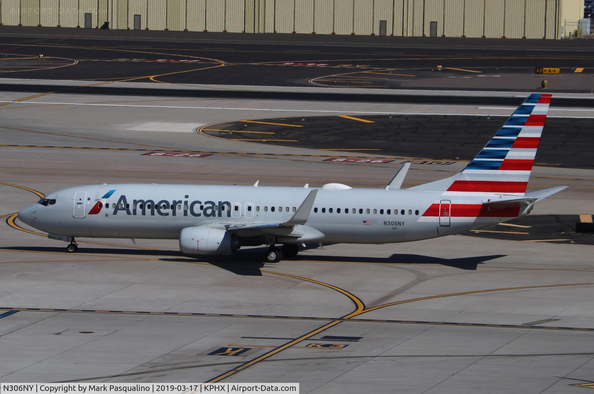 N306NY, 2016 Boeing 737-800 C/N 33343, Boeing 737-823