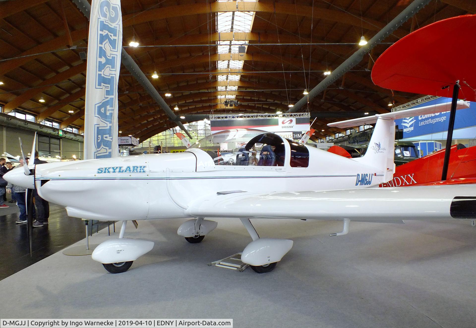 D-MGJJ, Dova DV-1 Skylark C/N not found_d-mgjj, Dova DV-1 Skylark at the AERO 2019, Friedrichshafen