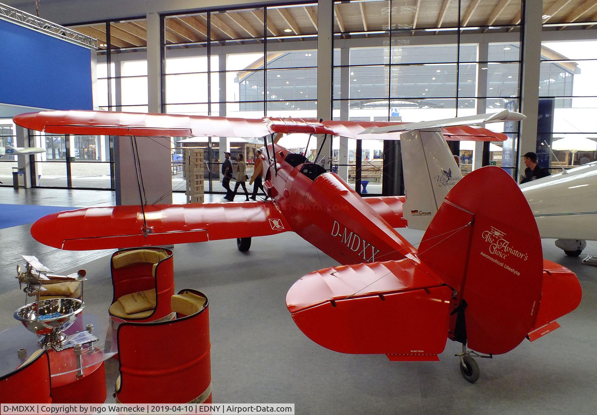 D-MDXX, Ultralight Concept SV4-RS C/N 041, Ultralight Concept Stampe SV4-RS UL at the AERO 2019, Friedrichshafen