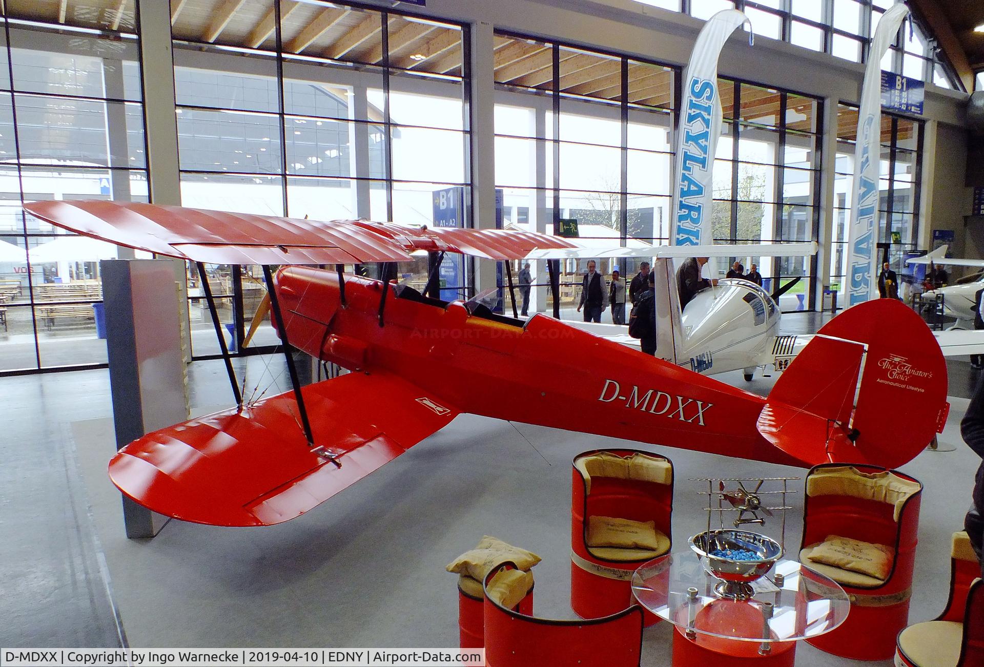 D-MDXX, Ultralight Concept SV4-RS C/N 041, Ultralight Concept Stampe SV4-RS UL at the AERO 2019, Friedrichshafen