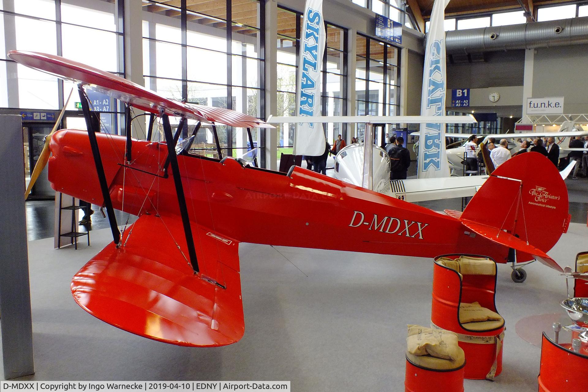 D-MDXX, Ultralight Concept SV4-RS C/N 041, Ultralight Concept Stampe SV4-RS UL at the AERO 2019, Friedrichshafen