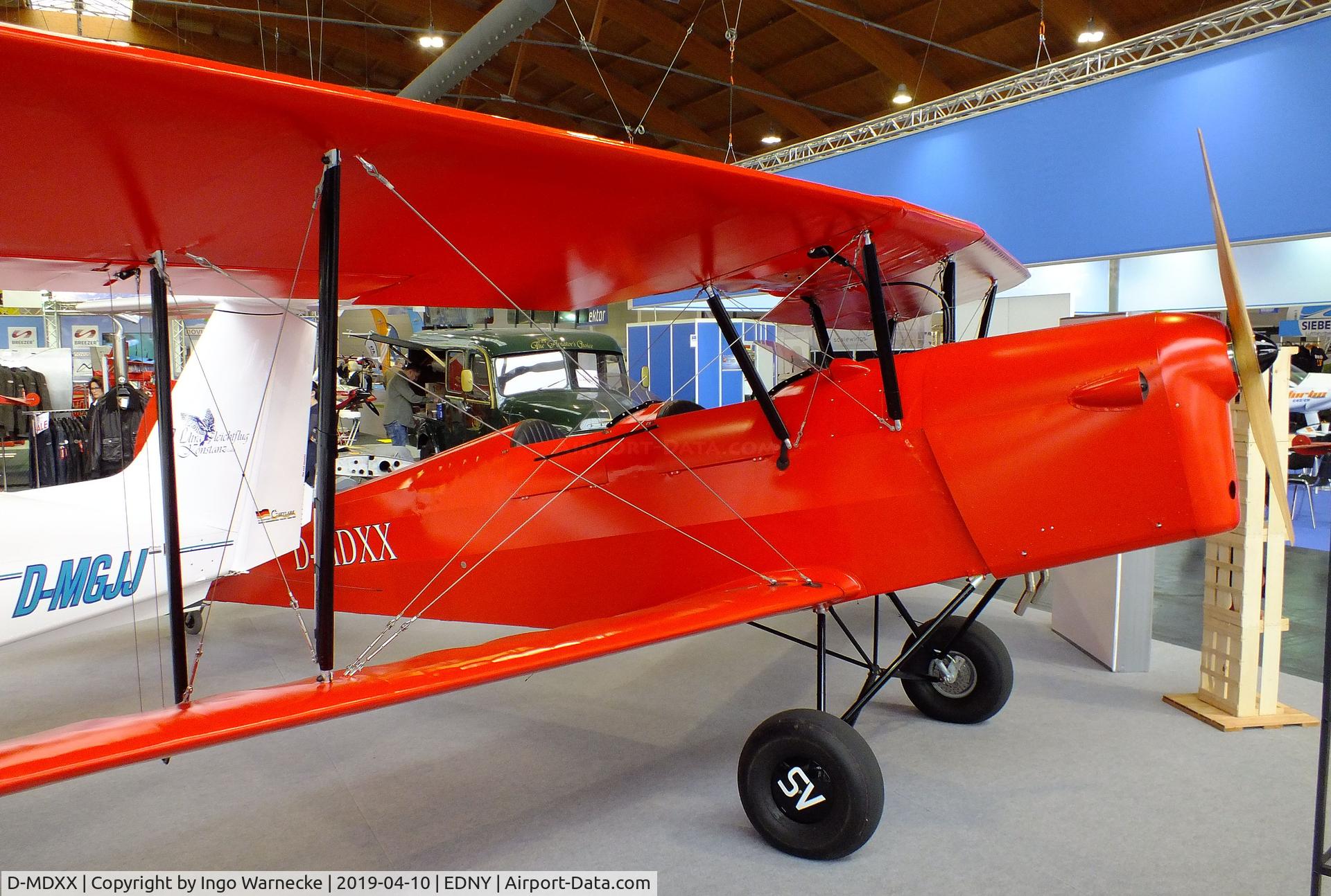 D-MDXX, Ultralight Concept SV4-RS C/N 041, Ultralight Concept Stampe SV4-RS UL at the AERO 2019, Friedrichshafen