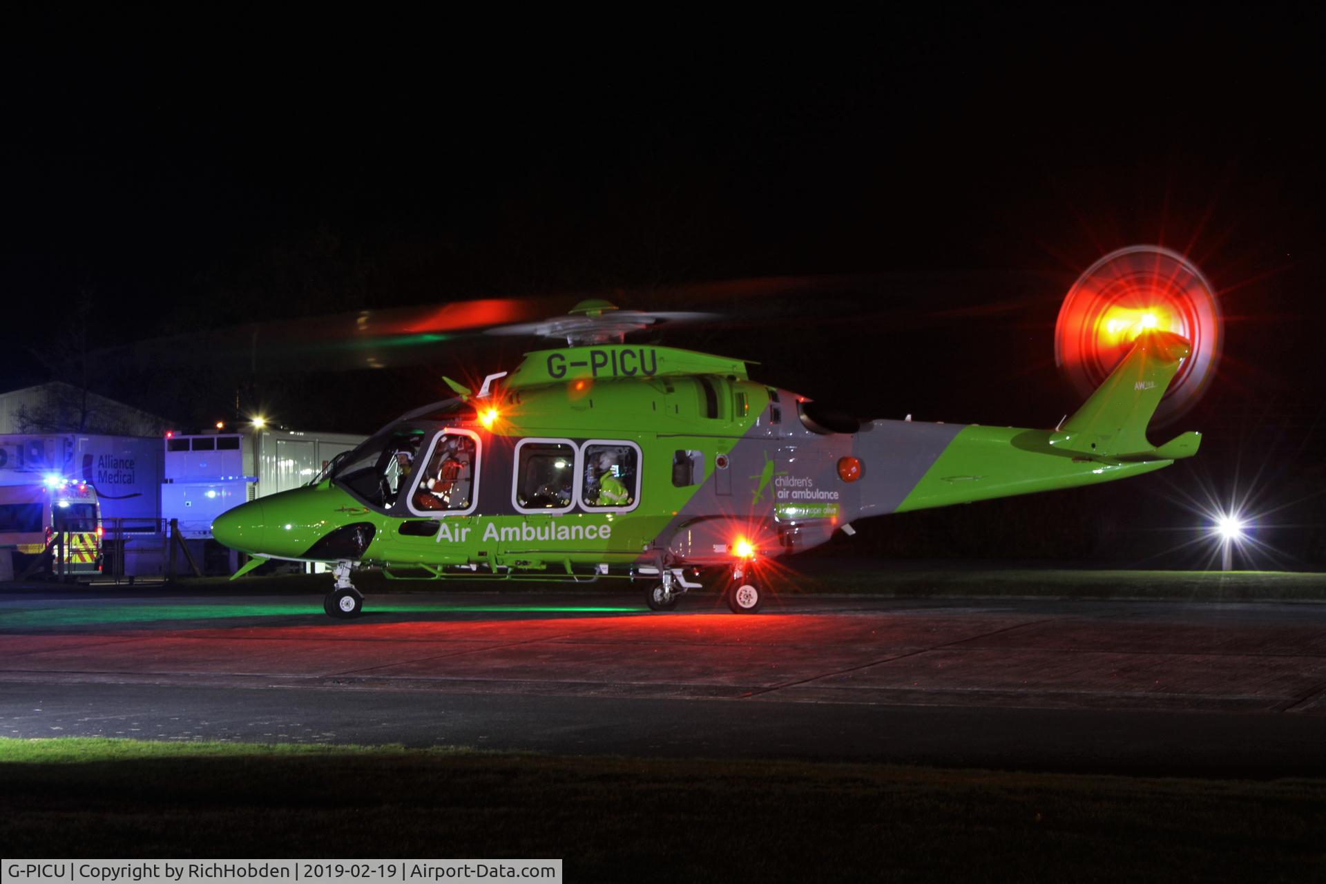 G-PICU, 2017 Leonardo AW169 C/N 69055, Helimed80 Treliske Hospital, Truro, Cornwall