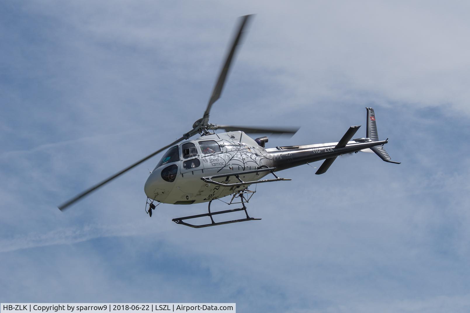 HB-ZLK, 2011 Eurocopter AS-350B-3 Ecureuil Ecureuil C/N 7115, At Locarno-Magadino