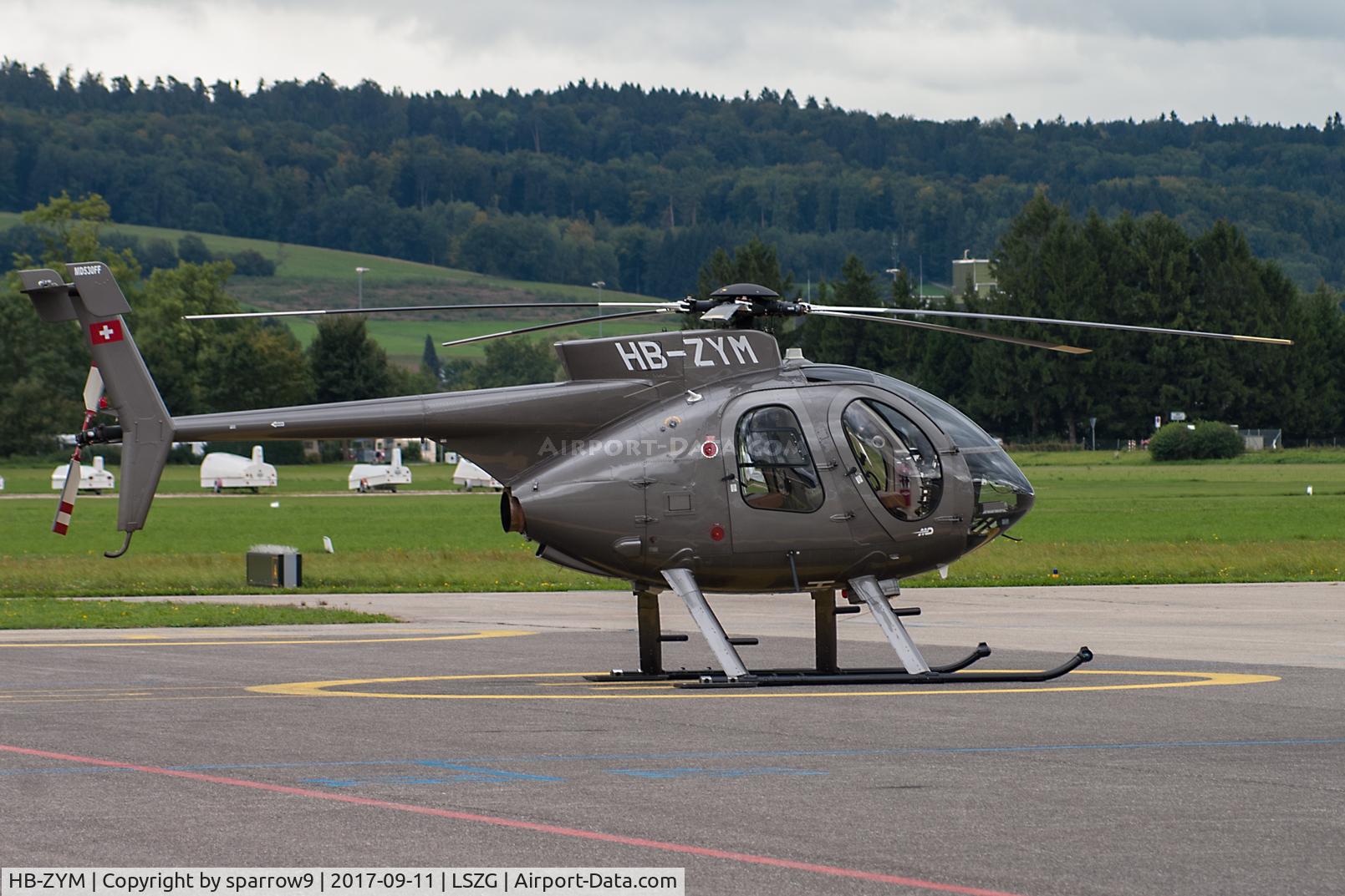 HB-ZYM, 2011 MD Helicopters 369FF C/N 0178FF, At Grenchen
