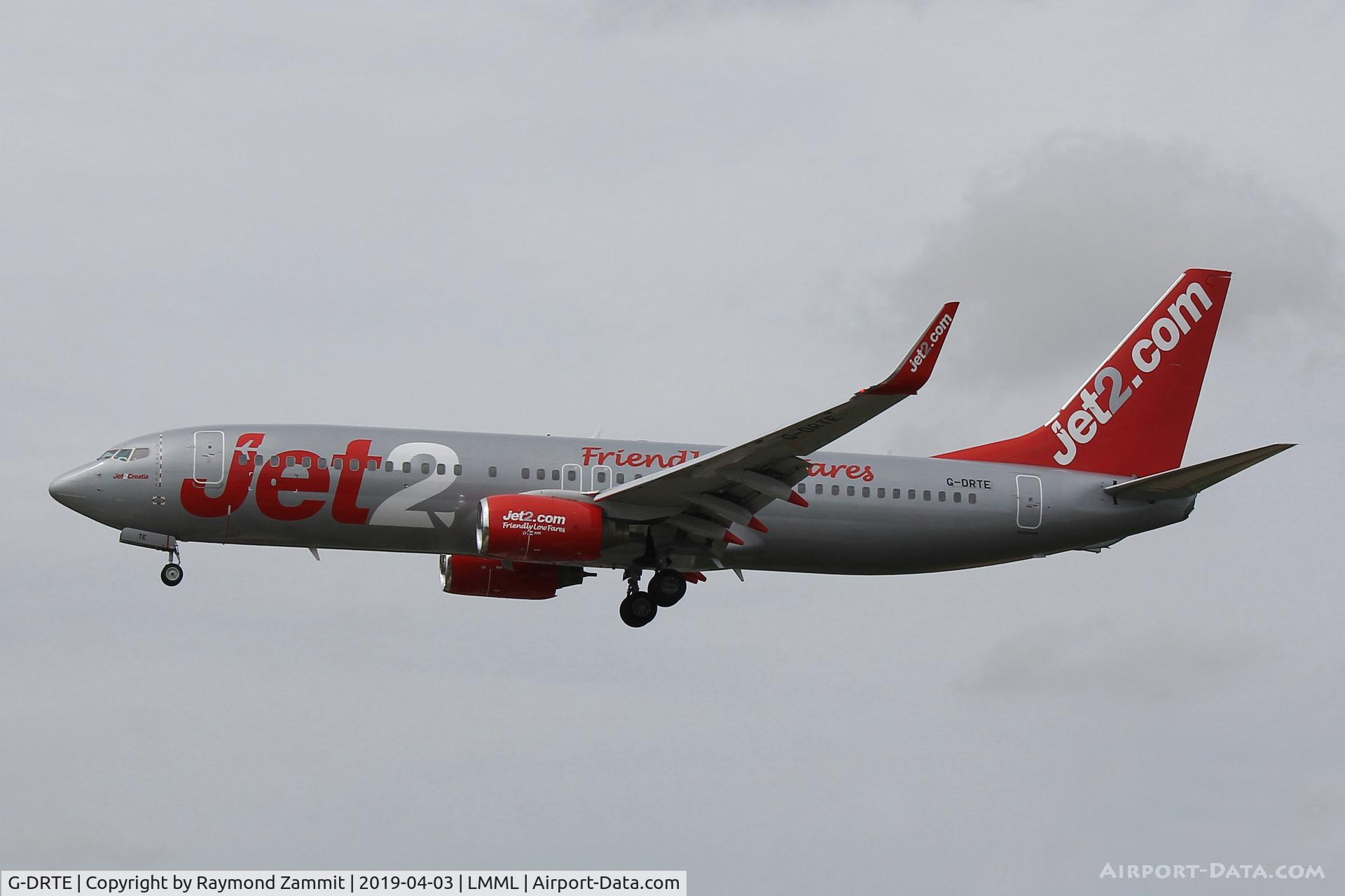 G-DRTE, 2000 Boeing 737-8K5 C/N 28228, B737-800 G-DRTE Jet2Com