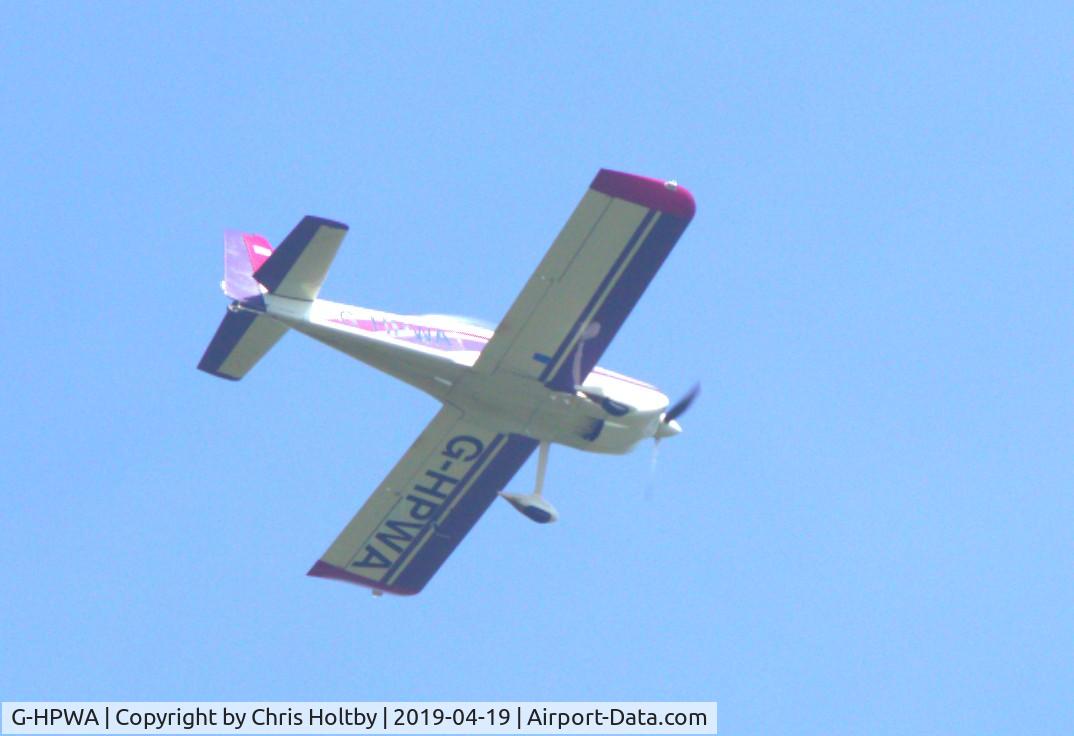 G-HPWA, 2000 Vans RV-8 C/N 80836, Over Potters Bar, Herts