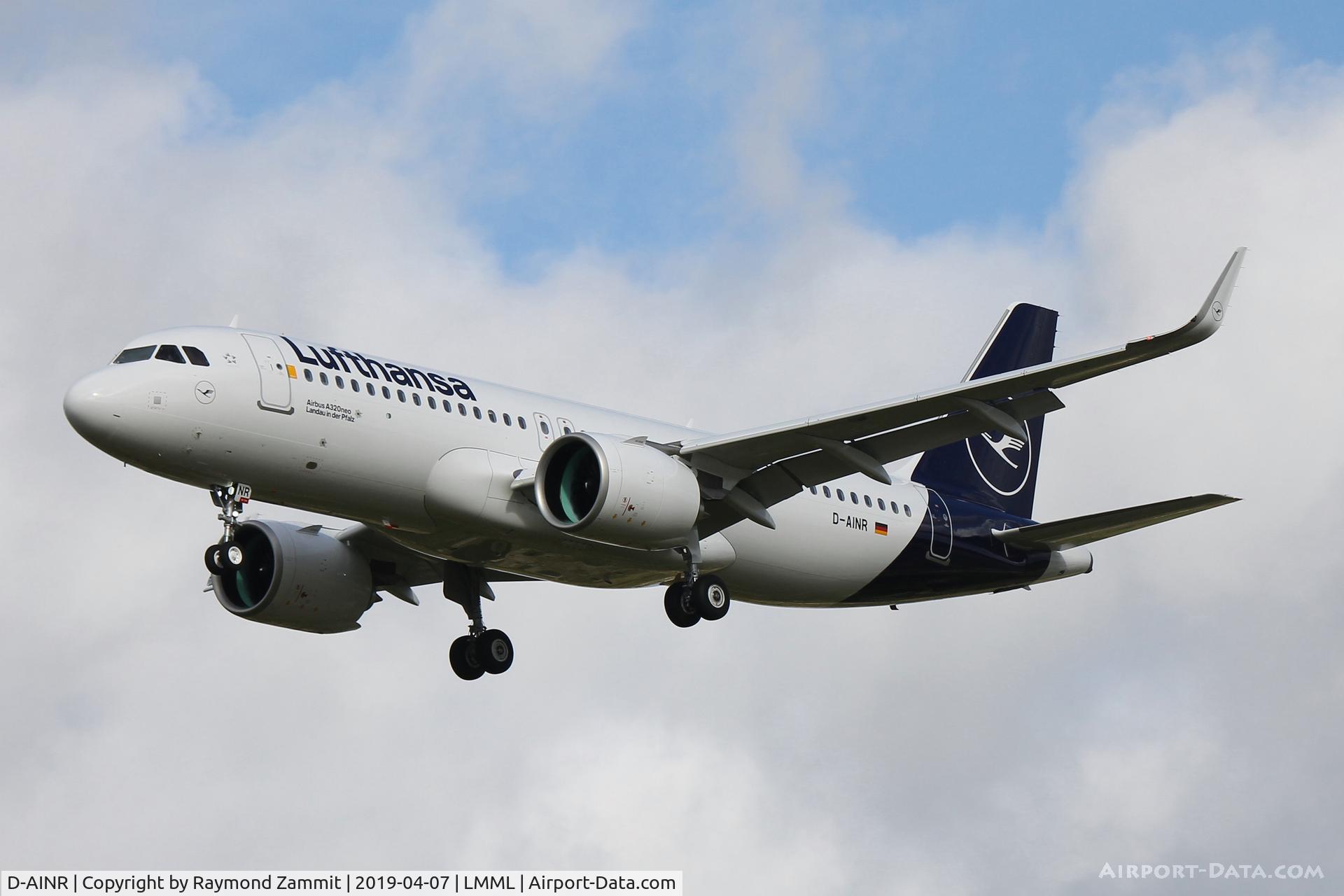 D-AINR, 2019 Airbus A320-271N C/N 8725, A320 D-AINR Lufthansa