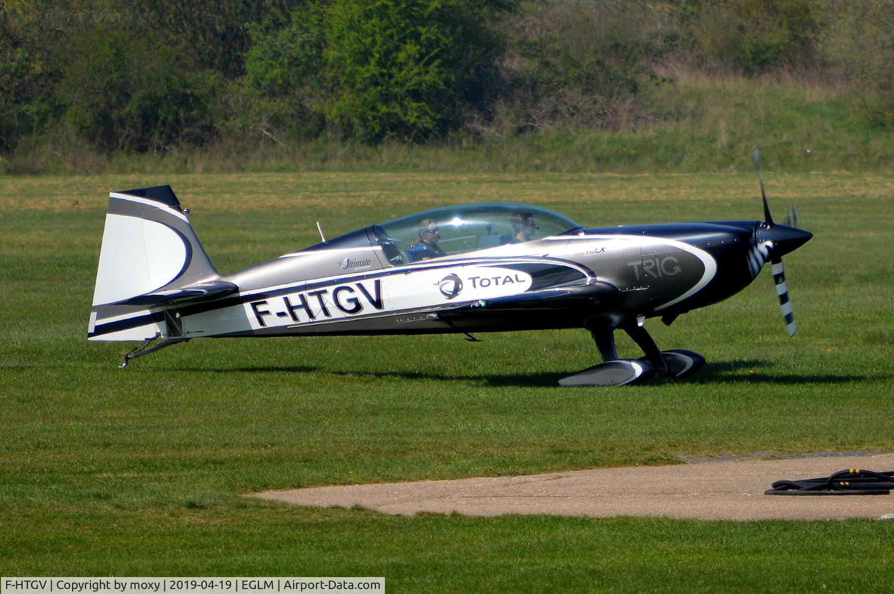 F-HTGV, 2013 Extra EA-300LC C/N SC034, Extra EA-300LC at White Waltham.