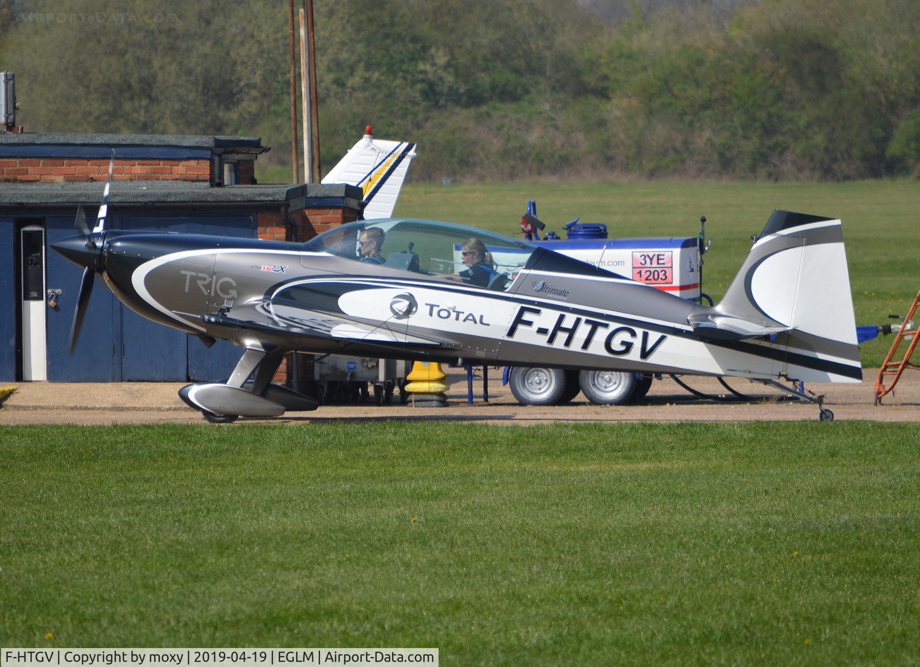 F-HTGV, 2013 Extra EA-300LC C/N SC034, Extra EA-300LC at White Waltham.