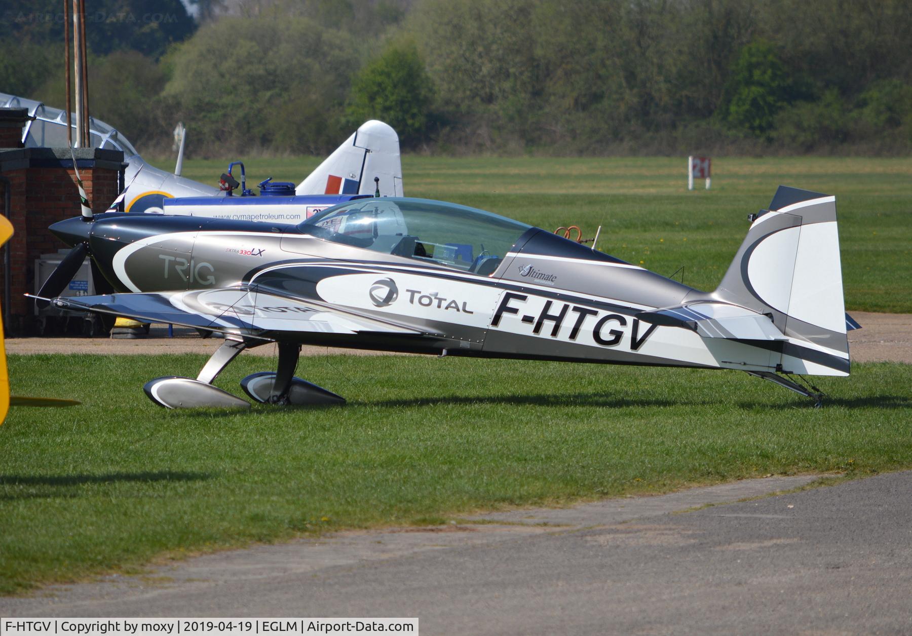 F-HTGV, 2013 Extra EA-300LC C/N SC034, Extra EA-300LC at White Waltham.