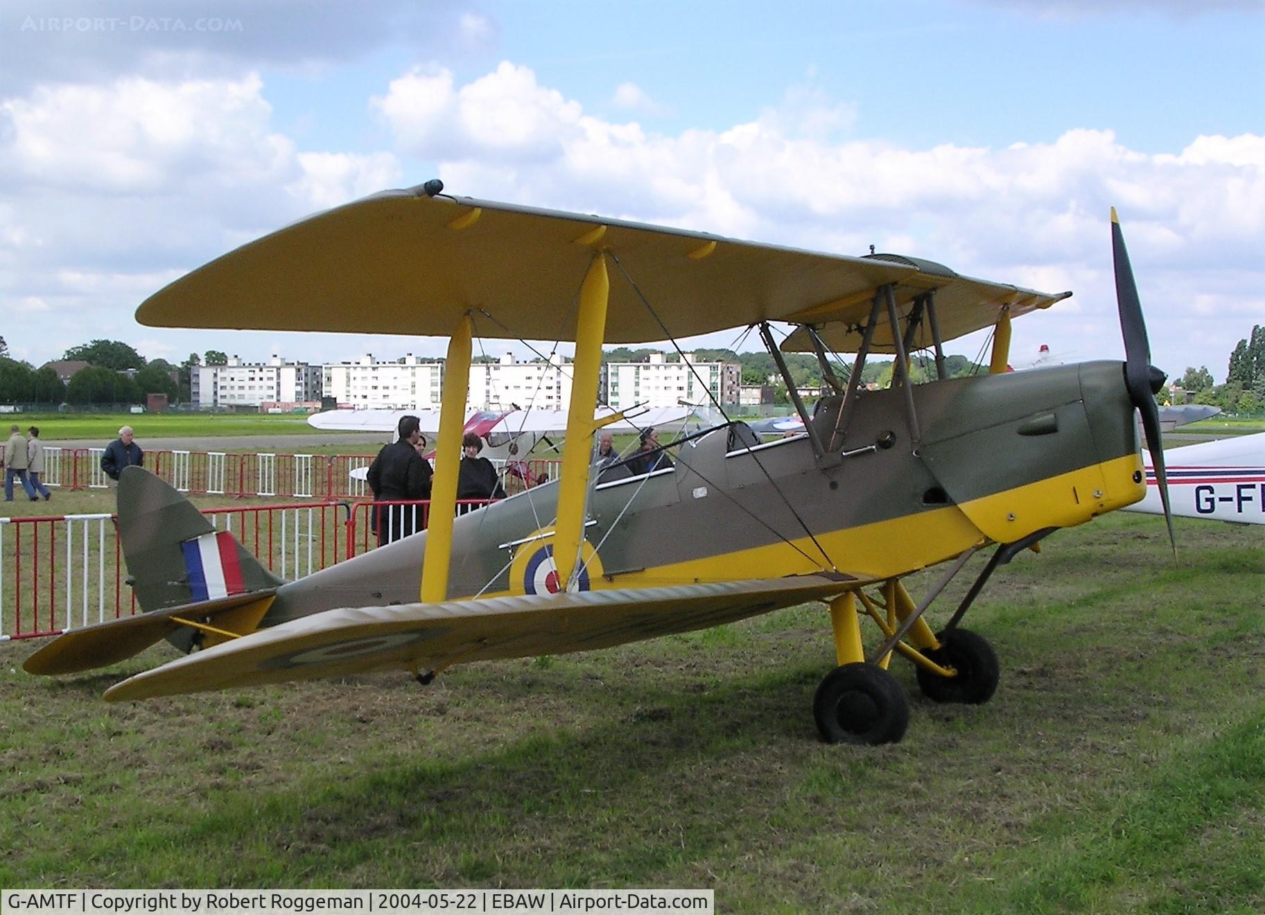G-AMTF, 1941 De Havilland DH-82A Tiger Moth II C/N 84207, STAMPE FLY IN.T-7842 RAF.