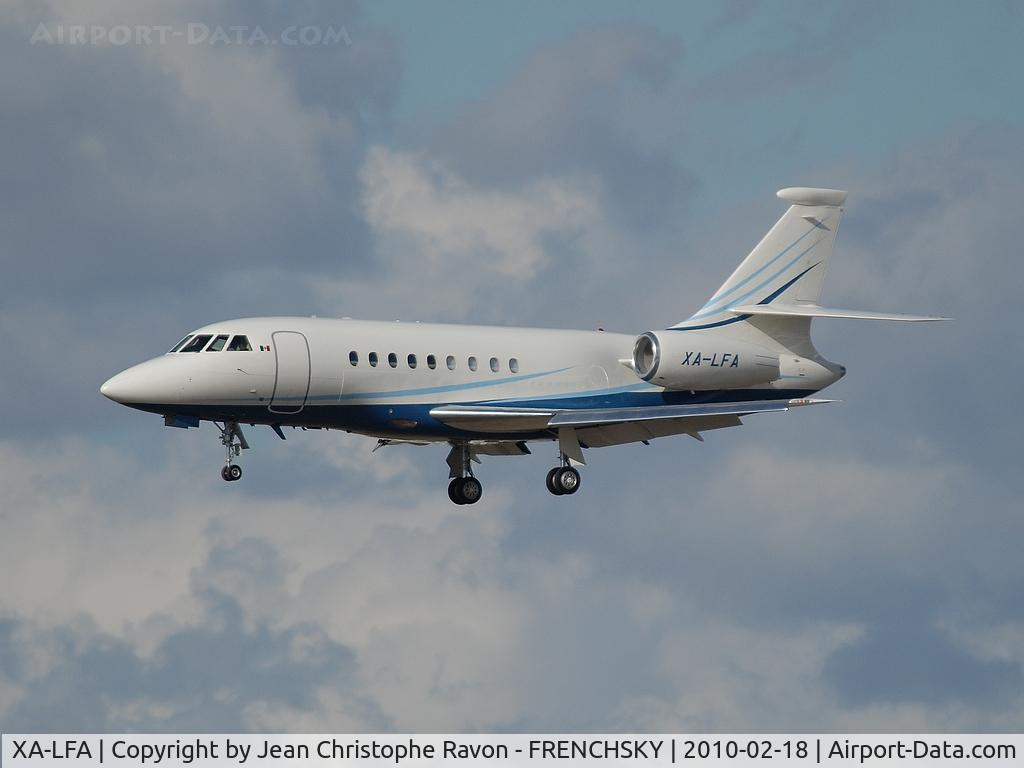XA-LFA, 2005 Dassault Falcon 2000EX C/N 77, Grupo Alfa