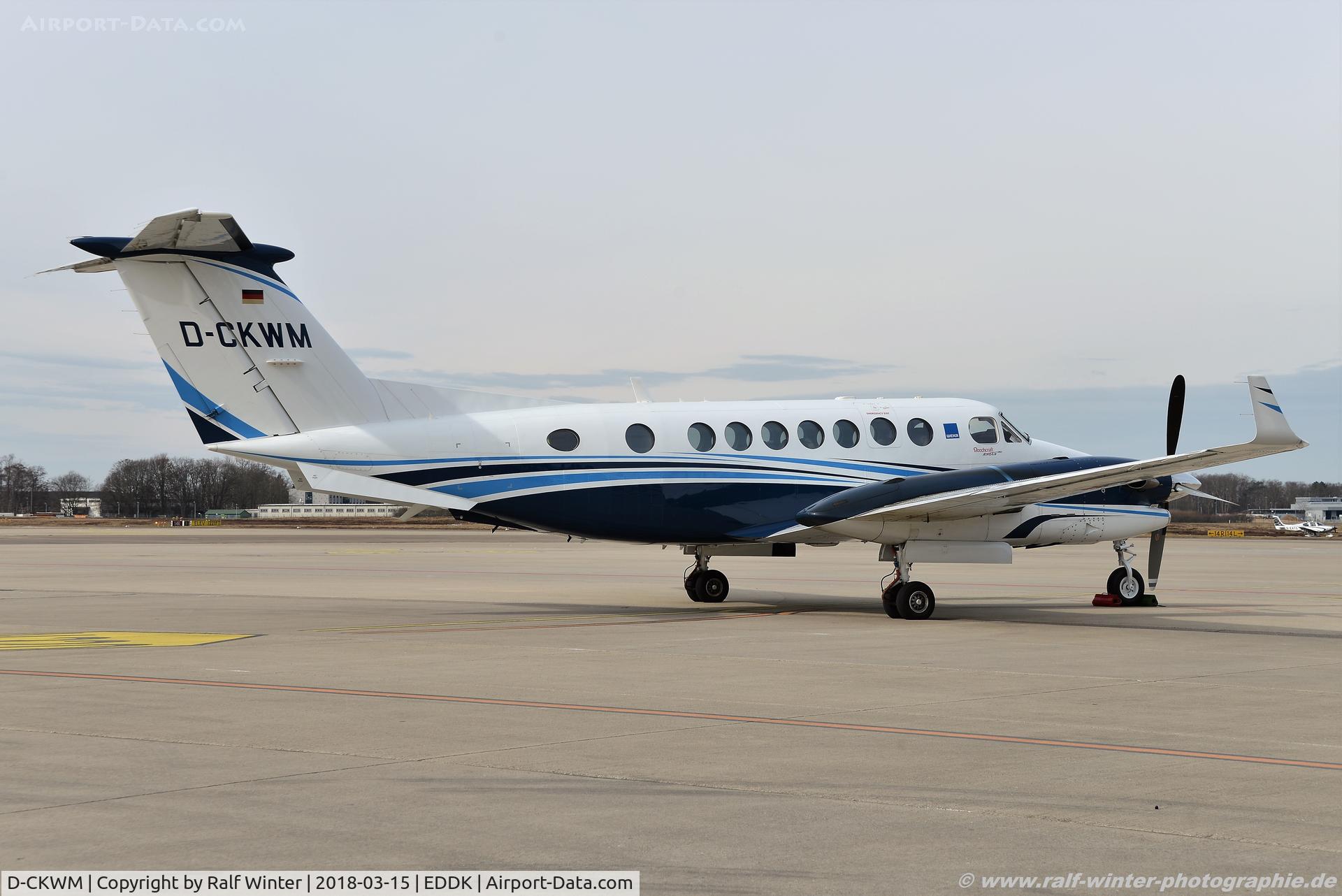 D-CKWM, 1994 Beech Super King Air 350 C/N FL-124, Hawker Beechcraft B300 King Air 350 - Private - FL-756 - D-CKWM - 15.03.2018 - CGN