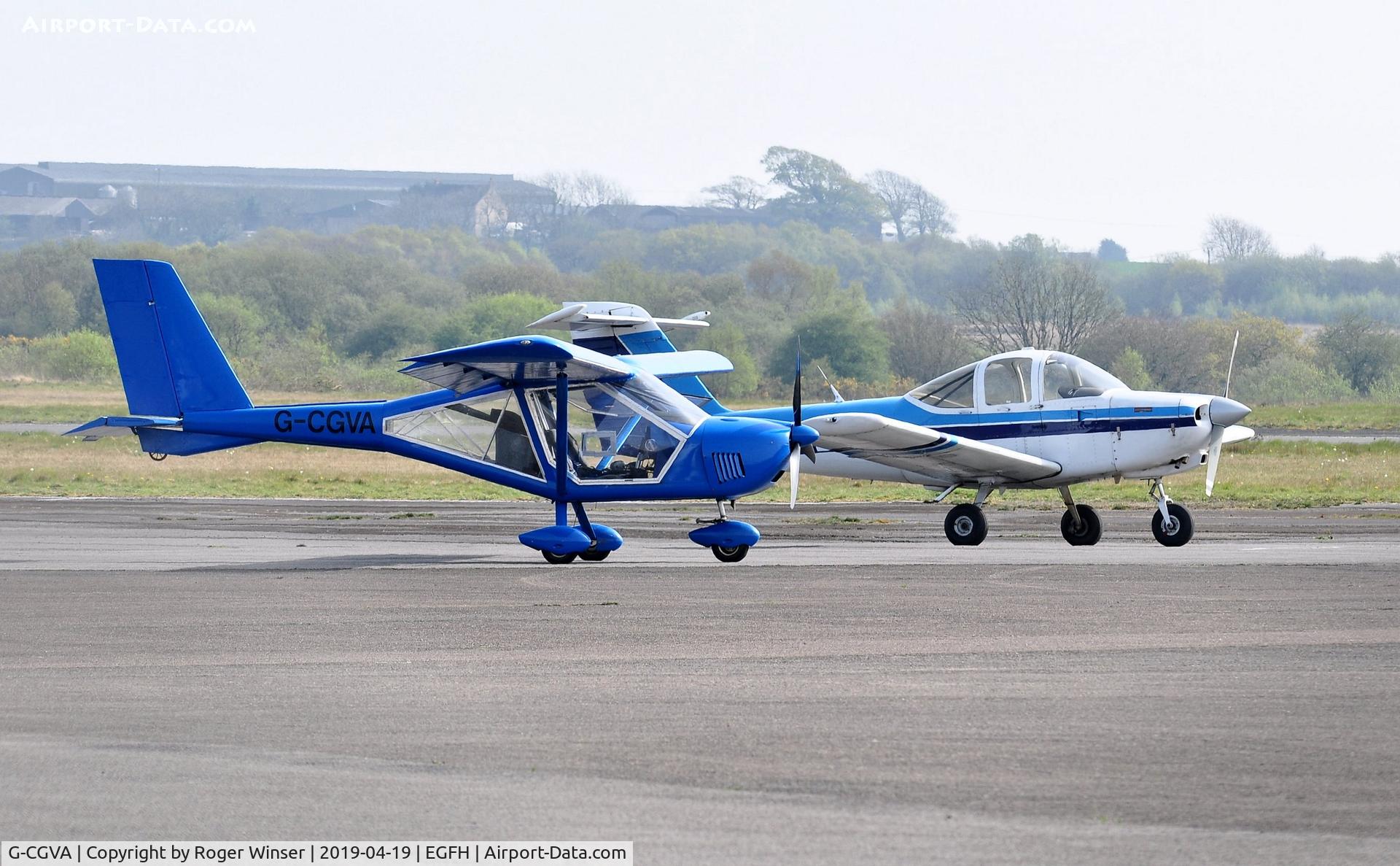 G-CGVA, 2011 Aeroprakt A-22L Foxbat C/N PFA 317A-14734, Visiting Foxbat.