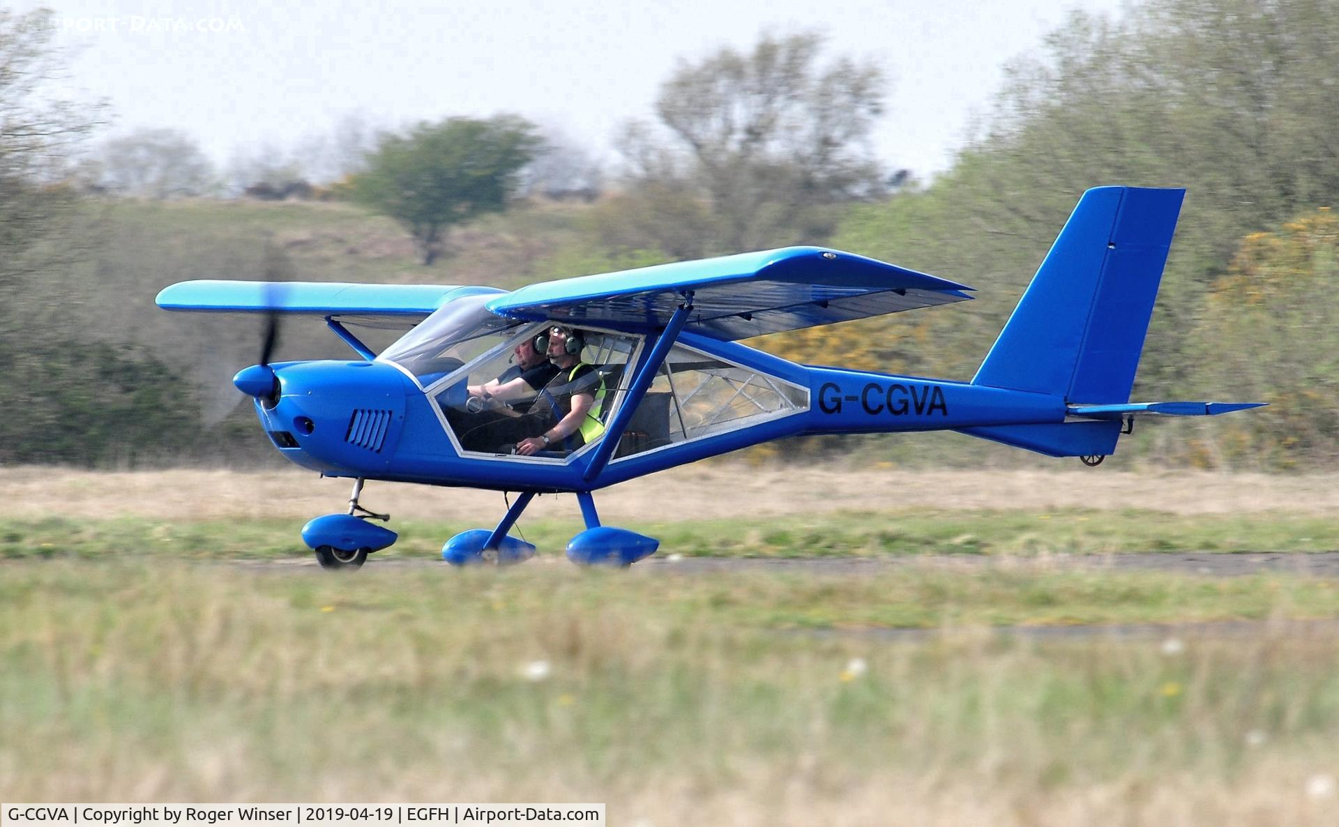 G-CGVA, 2011 Aeroprakt A-22L Foxbat C/N PFA 317A-14734, Visiting Foxbat departing Runway 22.