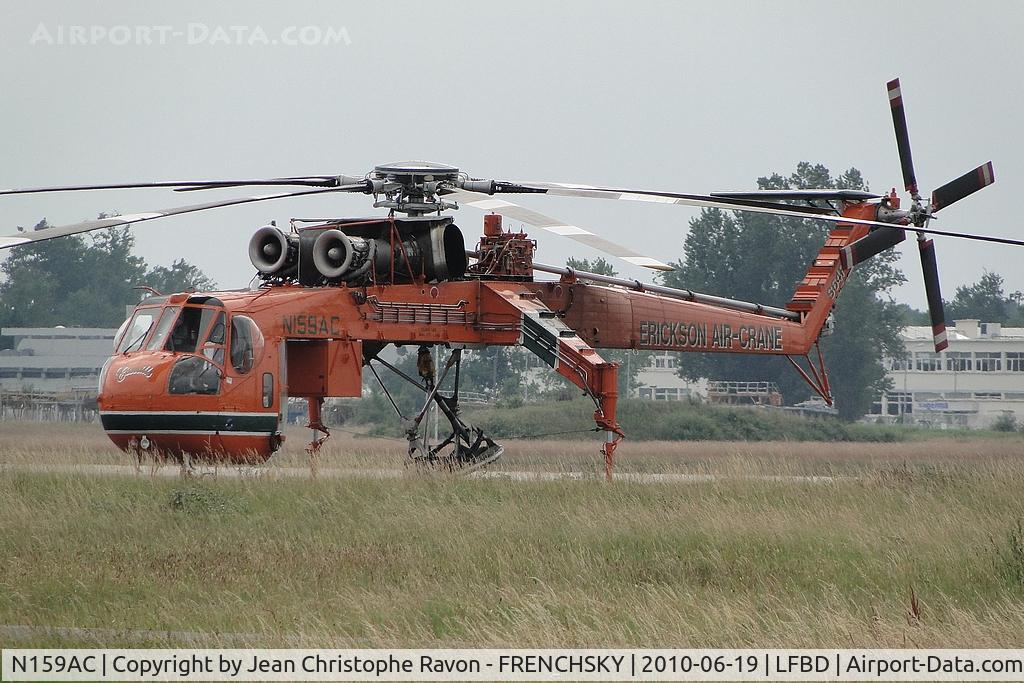 N159AC, 1970 Sikorsky S-64F Skycrane C/N 64084, Erickson Aviation Services