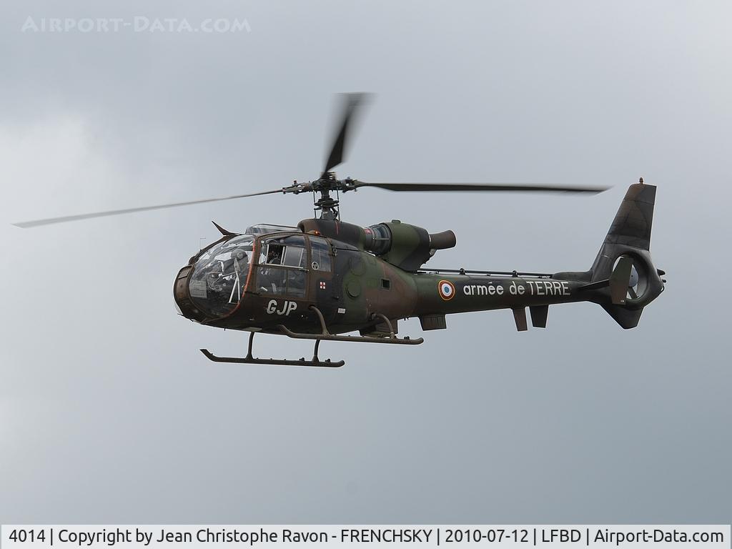 4014, Aerospatiale SA-342M Gazelle C/N 2014, French Army low pass runway 05/23