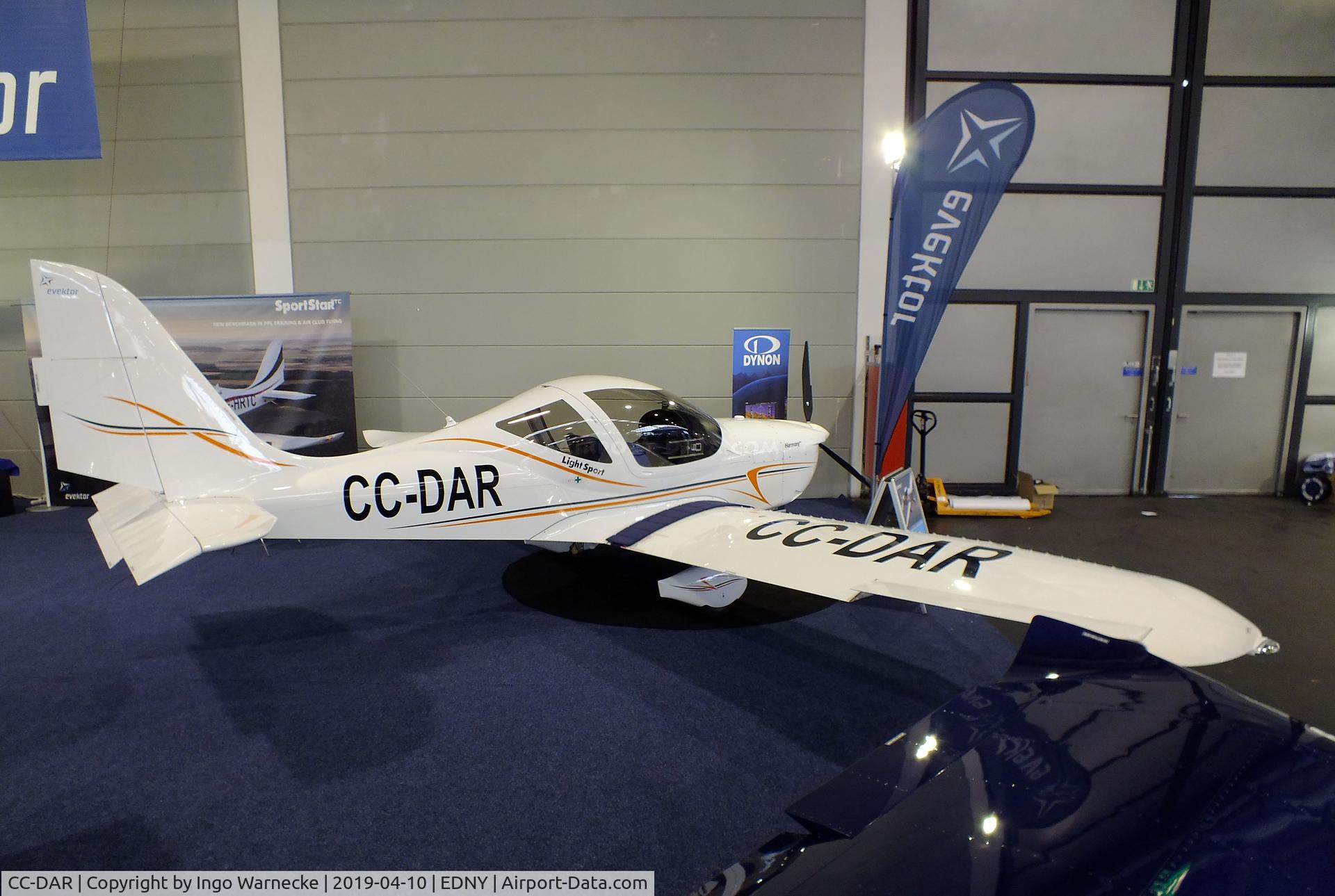 CC-DAR, Evektor-Aerotechnik Harmony LSA C/N Not found CC-DAR, Evektor Harmony LSA at the AERO 2019, Friedrichshafen