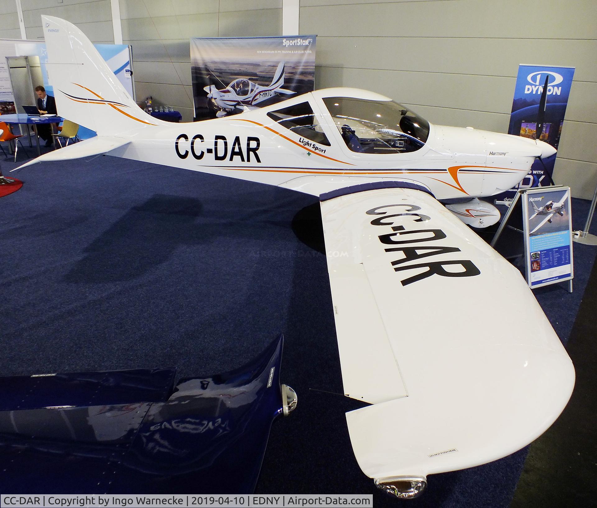 CC-DAR, Evektor-Aerotechnik Harmony LSA C/N Not found CC-DAR, Evektor Harmony LSA at the AERO 2019, Friedrichshafen