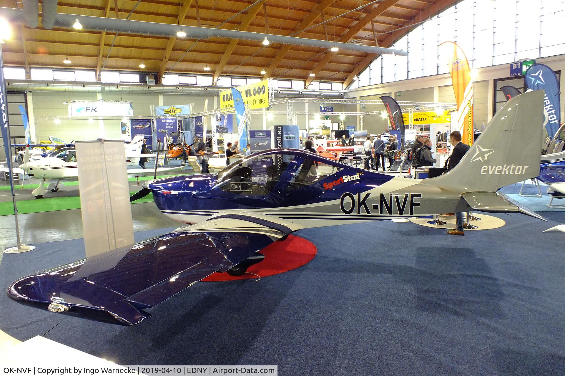 OK-NVF, 2018 Evektor-Aerotechnik SportStar RTC C/N Not found OK-NVF, Evektor SportStar RTC at the AERO 2019, Friedrichshafen