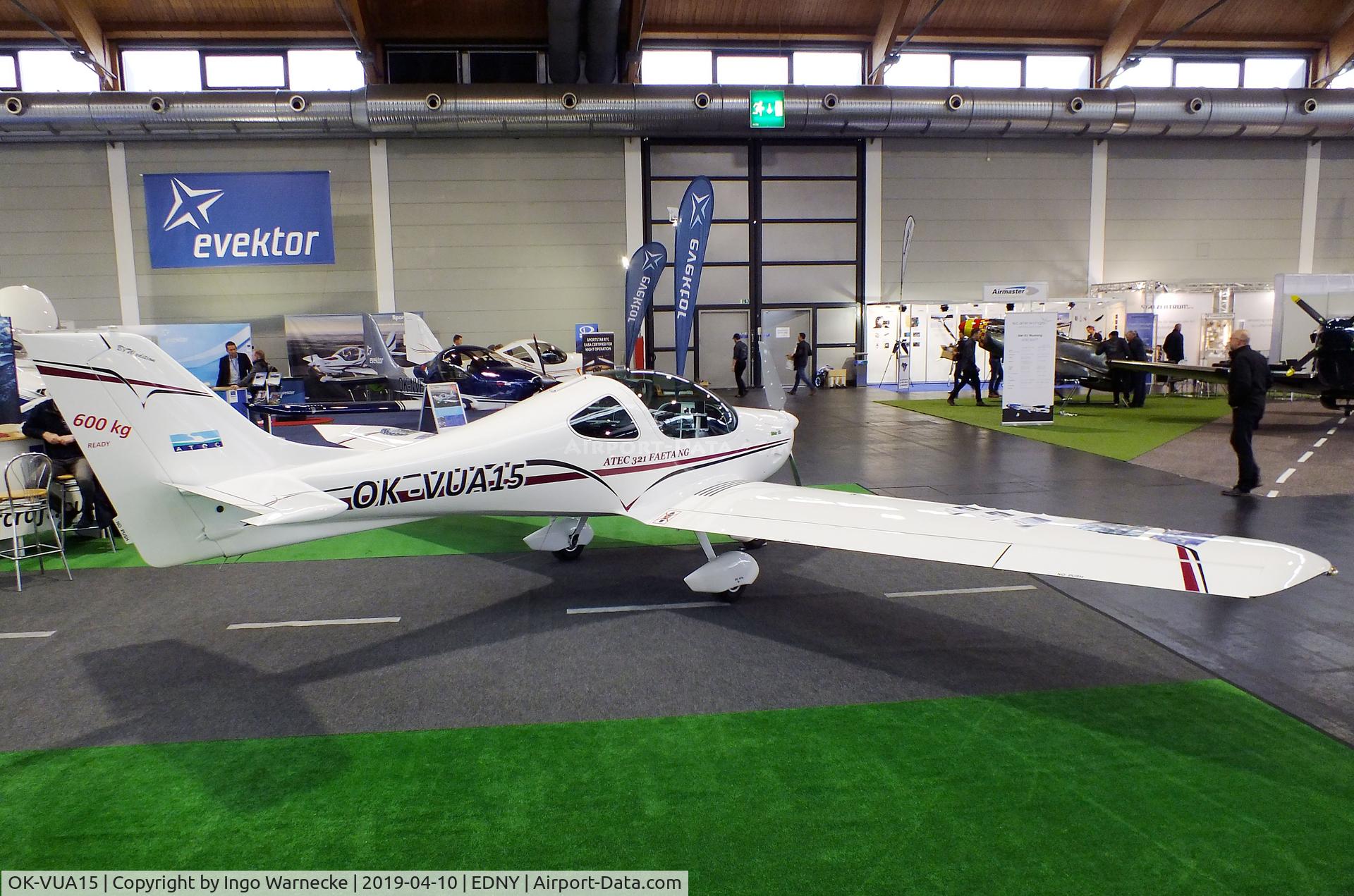OK-VUA15, ATEC 321 Faeta NG C/N Not found OK-VUA15, ATEC Faeta 321 NG at the AERO 2019, Friedrichshafen