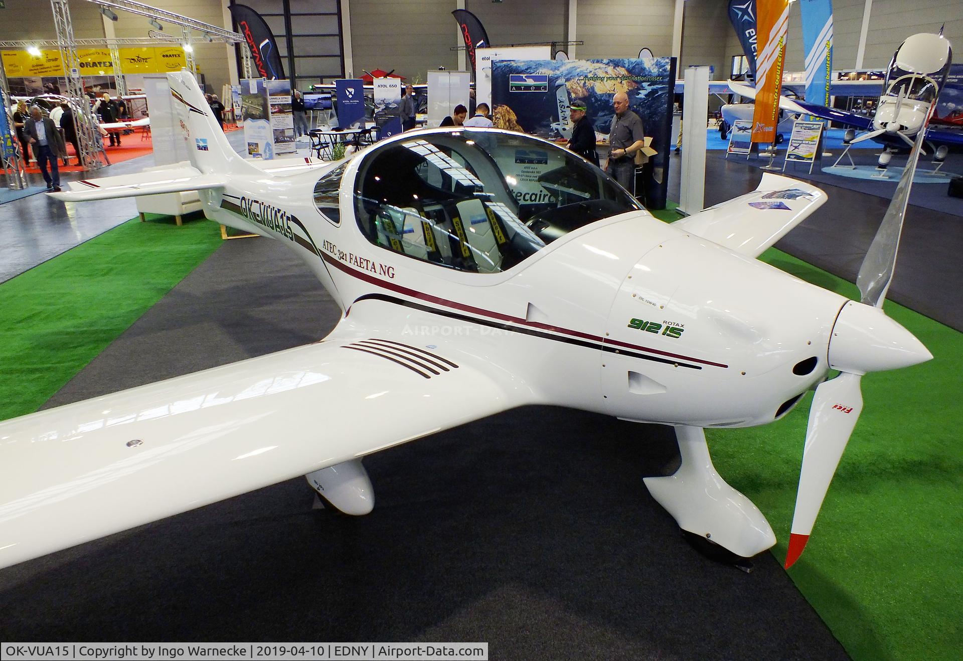 OK-VUA15, ATEC 321 Faeta NG C/N Not found OK-VUA15, ATEC Faeta 321 NG at the AERO 2019, Friedrichshafen