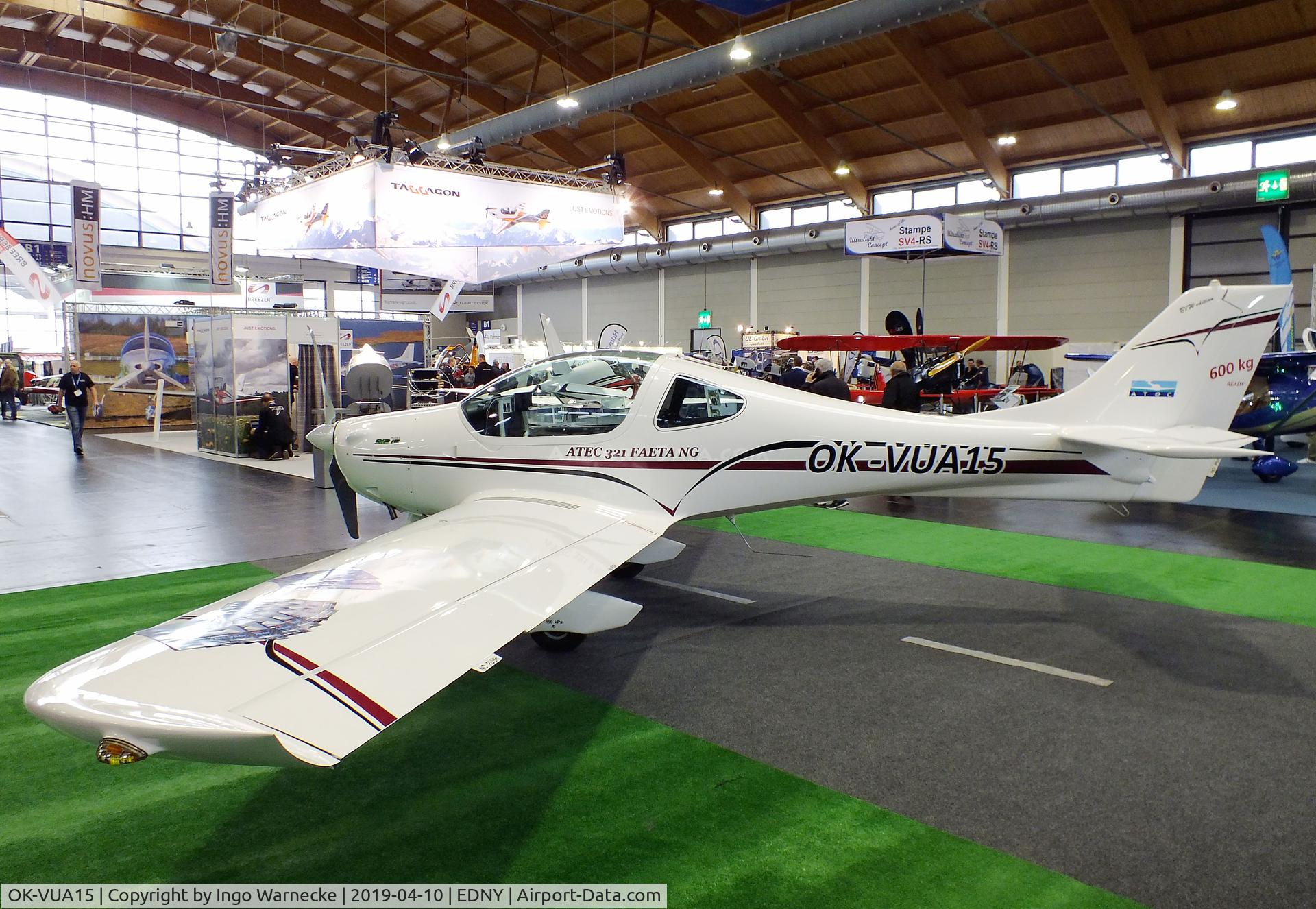 OK-VUA15, ATEC 321 Faeta NG C/N Not found OK-VUA15, ATEC Faeta 321 NG at the AERO 2019, Friedrichshafen