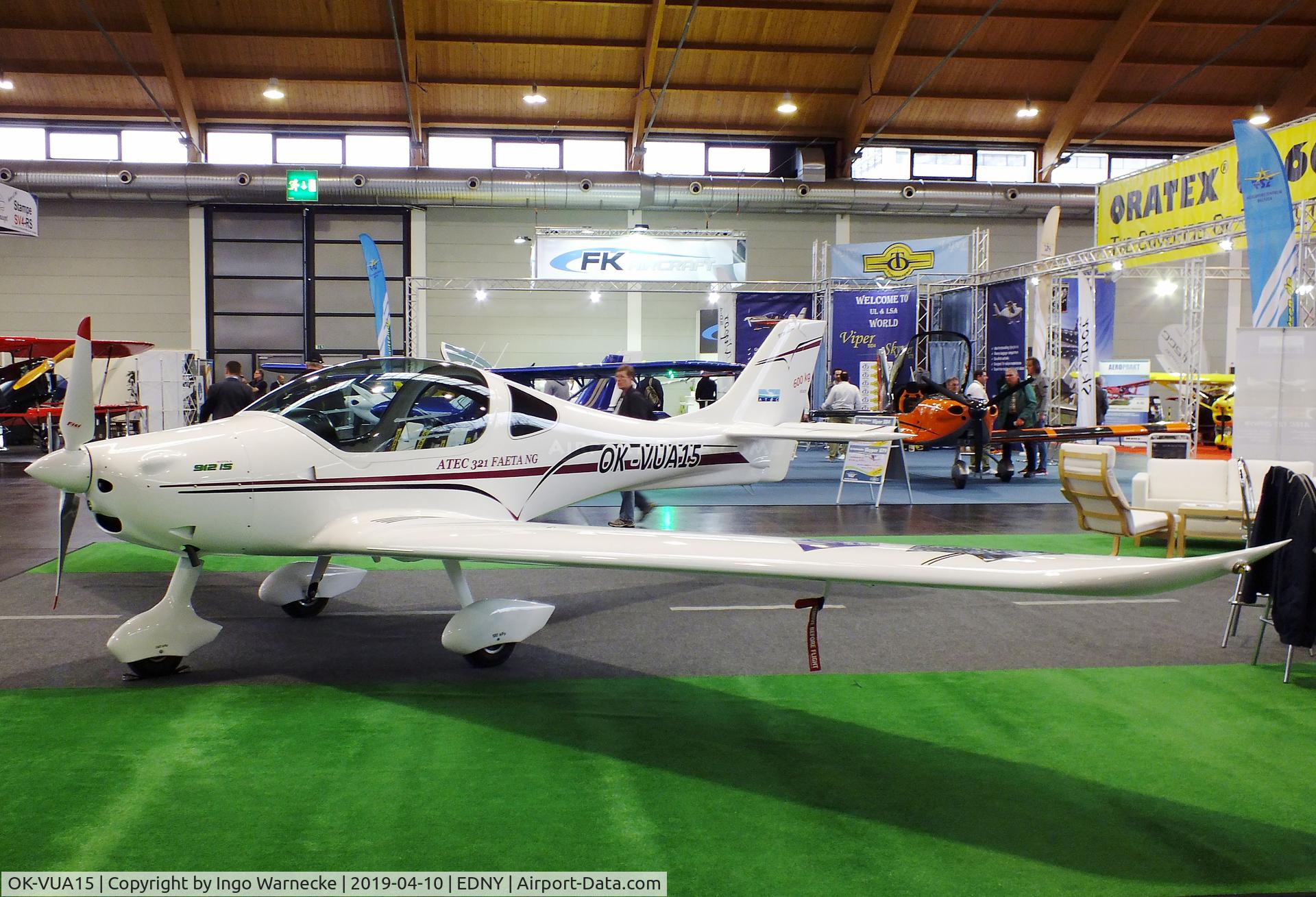 OK-VUA15, ATEC 321 Faeta NG C/N Not found OK-VUA15, ATEC Faeta 321 NG at the AERO 2019, Friedrichshafen