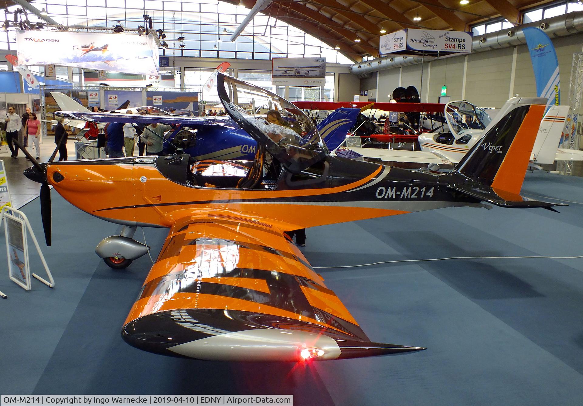 OM-M214, Tomark Aero Viper SD-4 C/N Not found OM-M214, Tomark Aero Viper SD-4 at the AERO 2019, Friedrichshafen