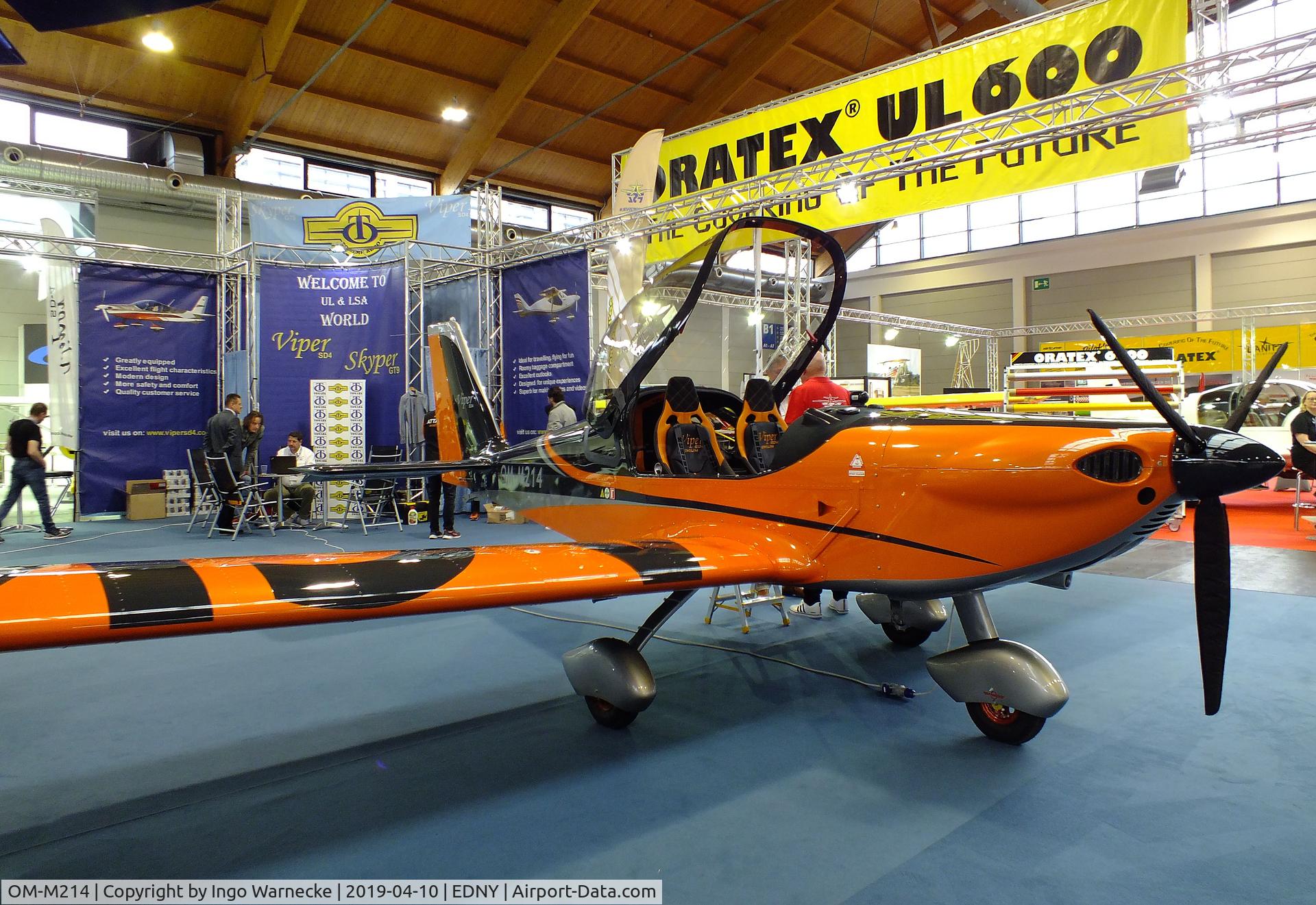 OM-M214, Tomark Aero Viper SD-4 C/N Not found OM-M214, Tomark Aero Viper SD-4 at the AERO 2019, Friedrichshafen