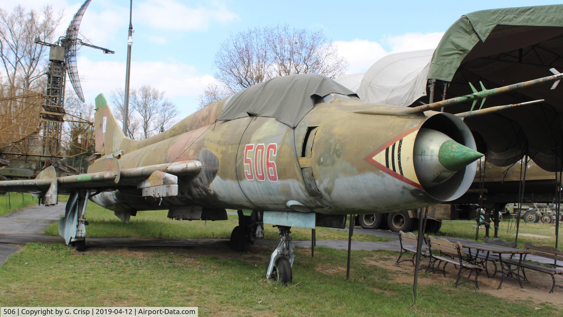 506, Sukhoi Su-22UM-3K C/N 17532368506, Museum of Military Technology
Fort Sadyba, Warsaw, Poland