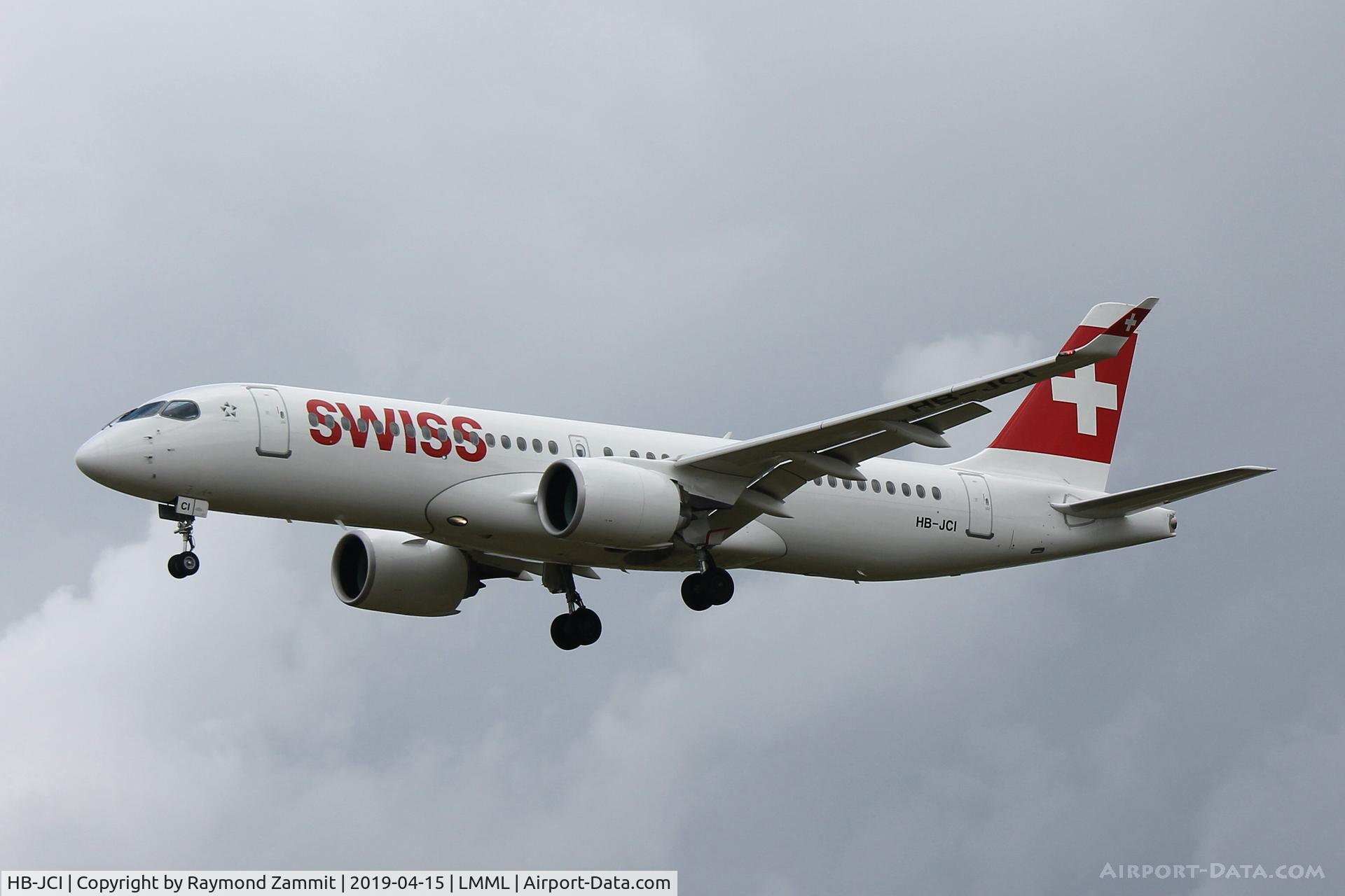 HB-JCI, 2018 Bombardier CSeries CS300 (BD-500-1A11) C/N 55023, A220 HB-JCI Swiss
