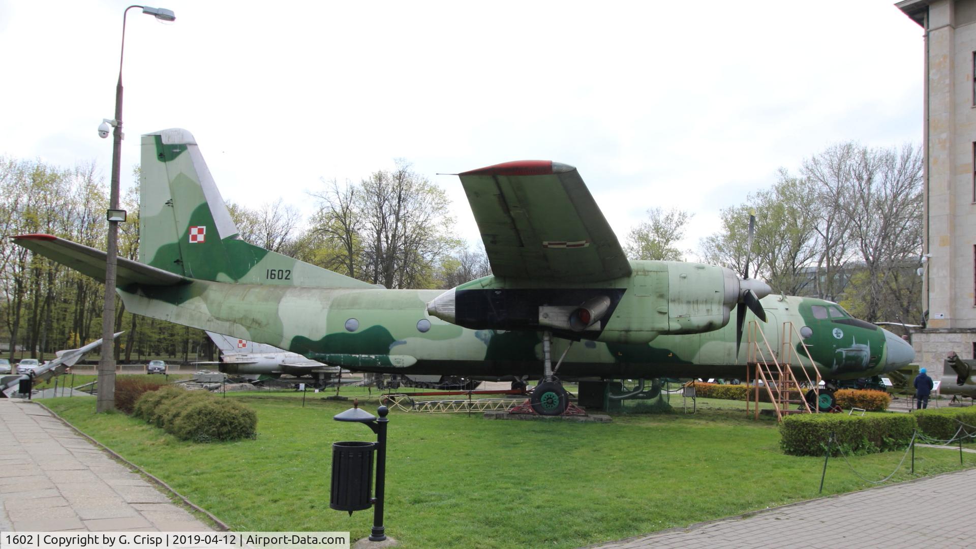 1602, 1973 Antonov An-26 C/N 7301602, Polish Army Museum, Warsaw, Poland