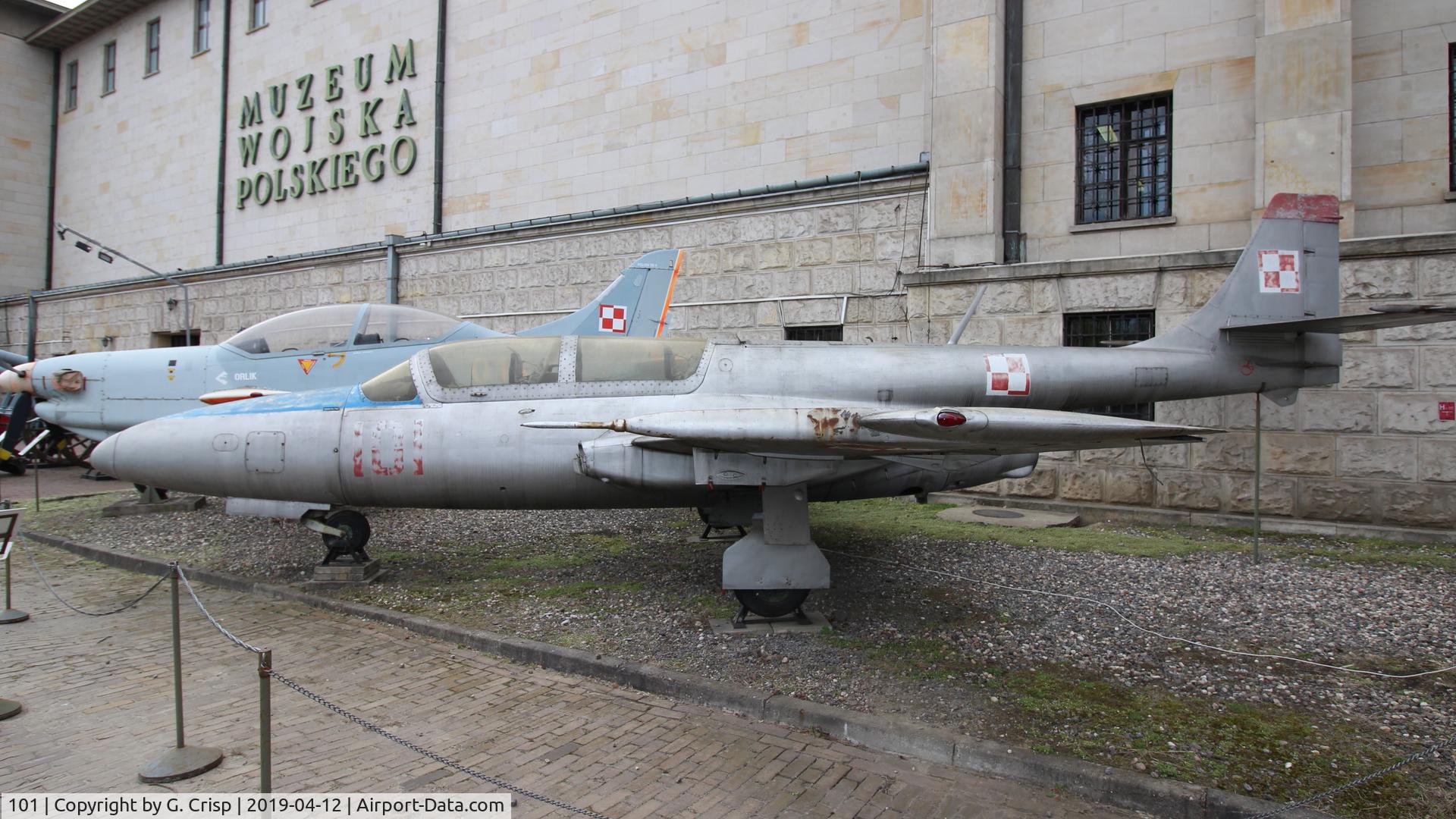 101, PZL-Mielec TS-11 Iskra C/N 1H-0101, Polish Army Museum, Warsaw, Poland