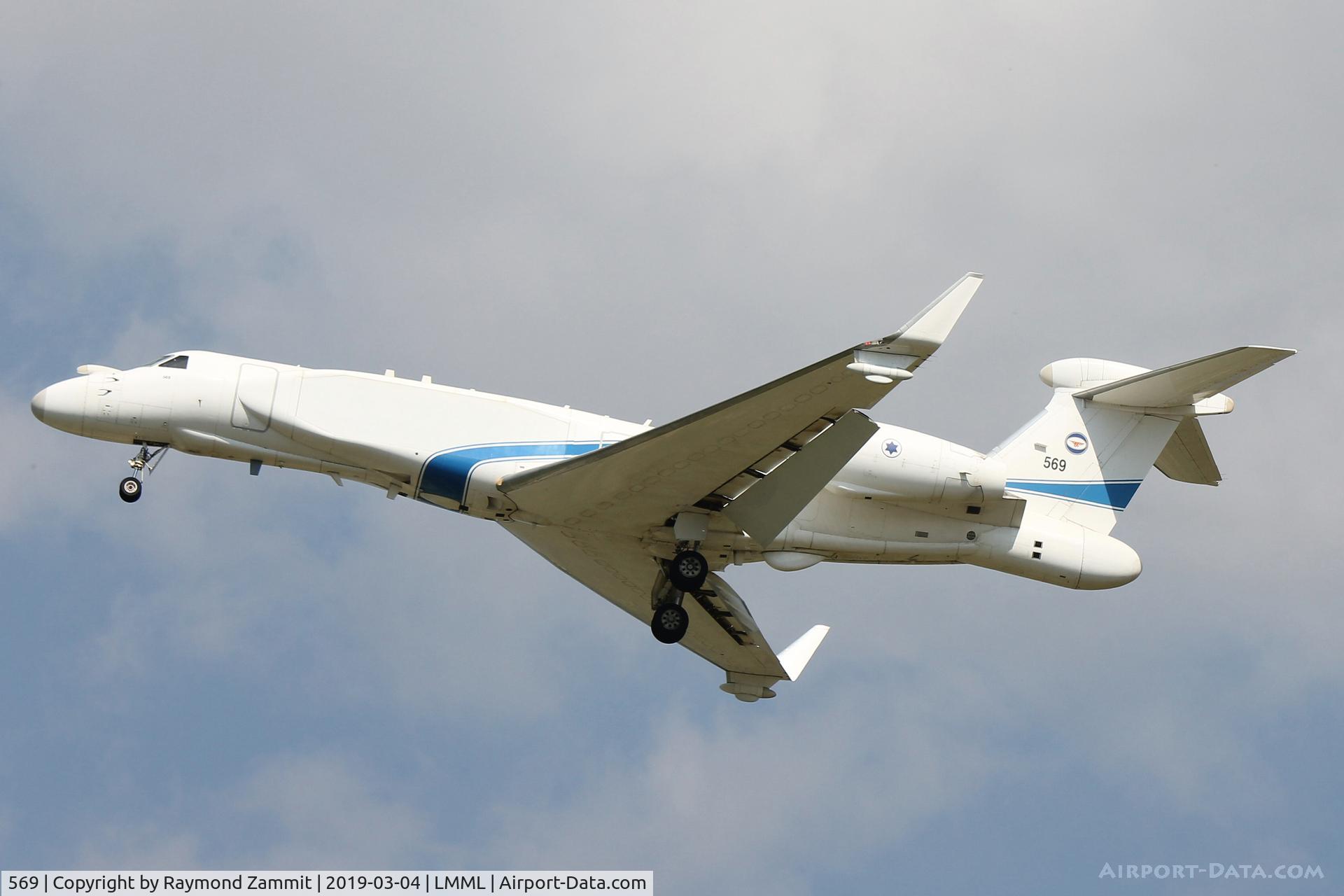 569, 2005 Gulfstream Aerospace GV SP (G550) Eitam C/N 5069, Gulfstream G-V-SP G550 569 Israel Air Force