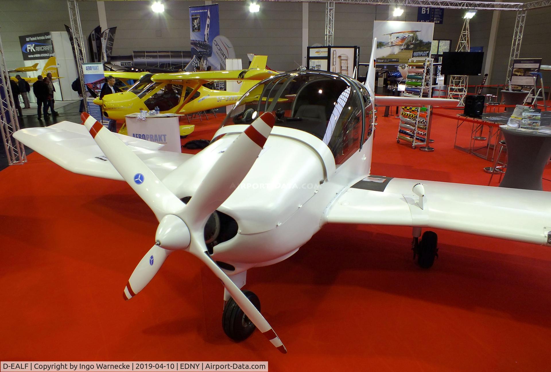 D-EALF, Robin DR-400-180 Regent Regent C/N 976, Robin DR.400-180 Regent, re-covered in seamless, glued Oratex skin, at the AERO 2019, Friedrichshafen