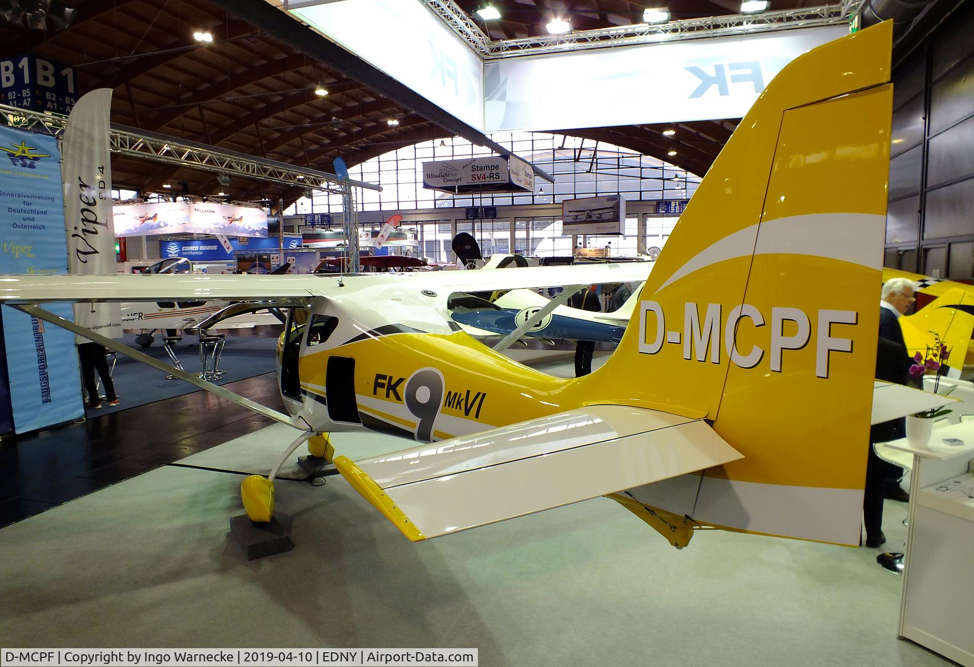 D-MCPF, B & F Technik FK-9 C/N unknown_d-mcpf, B & F Technik FK-9 Mk VI at the AERO 2019, Friedrichshafen