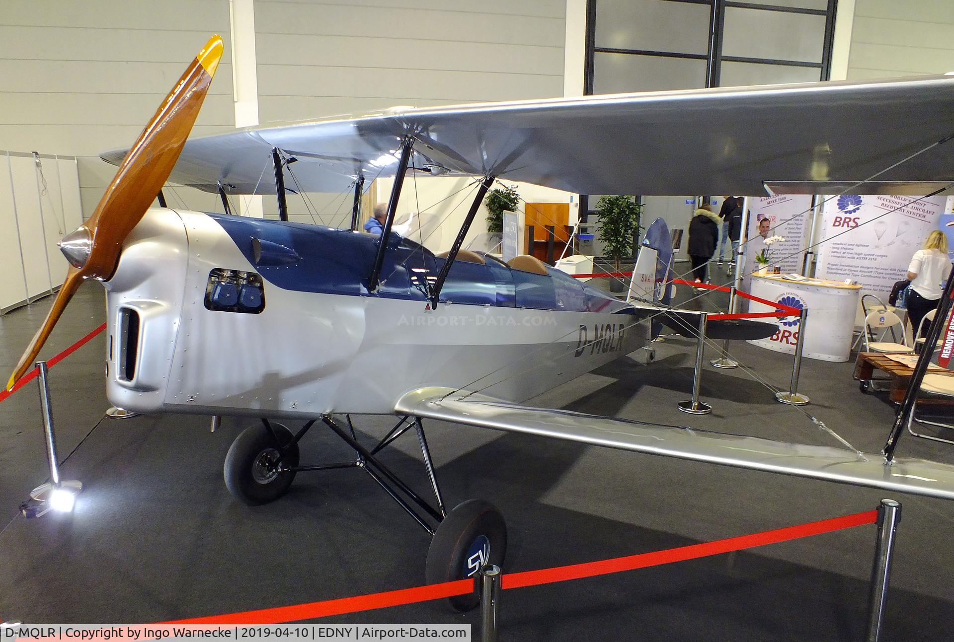 D-MQLR, Ultralight Concept SV4-RS C/N 11, Ultralight Concept Stampe SV4-RS UL at the AERO 2019, Friedrichshafen