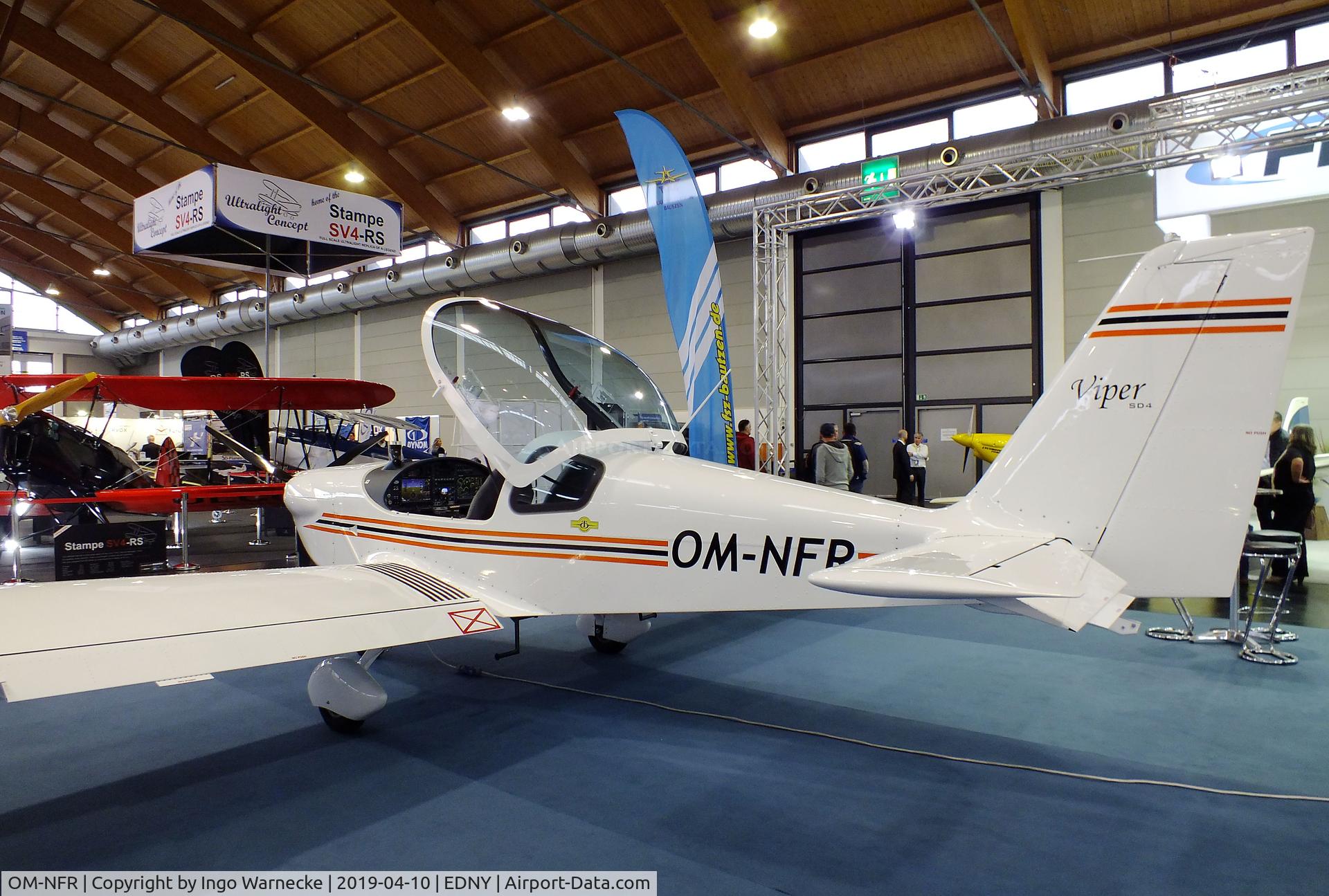 OM-NFR, Tomark Aero Viper SD-4 C/N Not found OM-NFR, Tomark Aero Viper SD-4 at the AERO 2019, Friedrichshafen