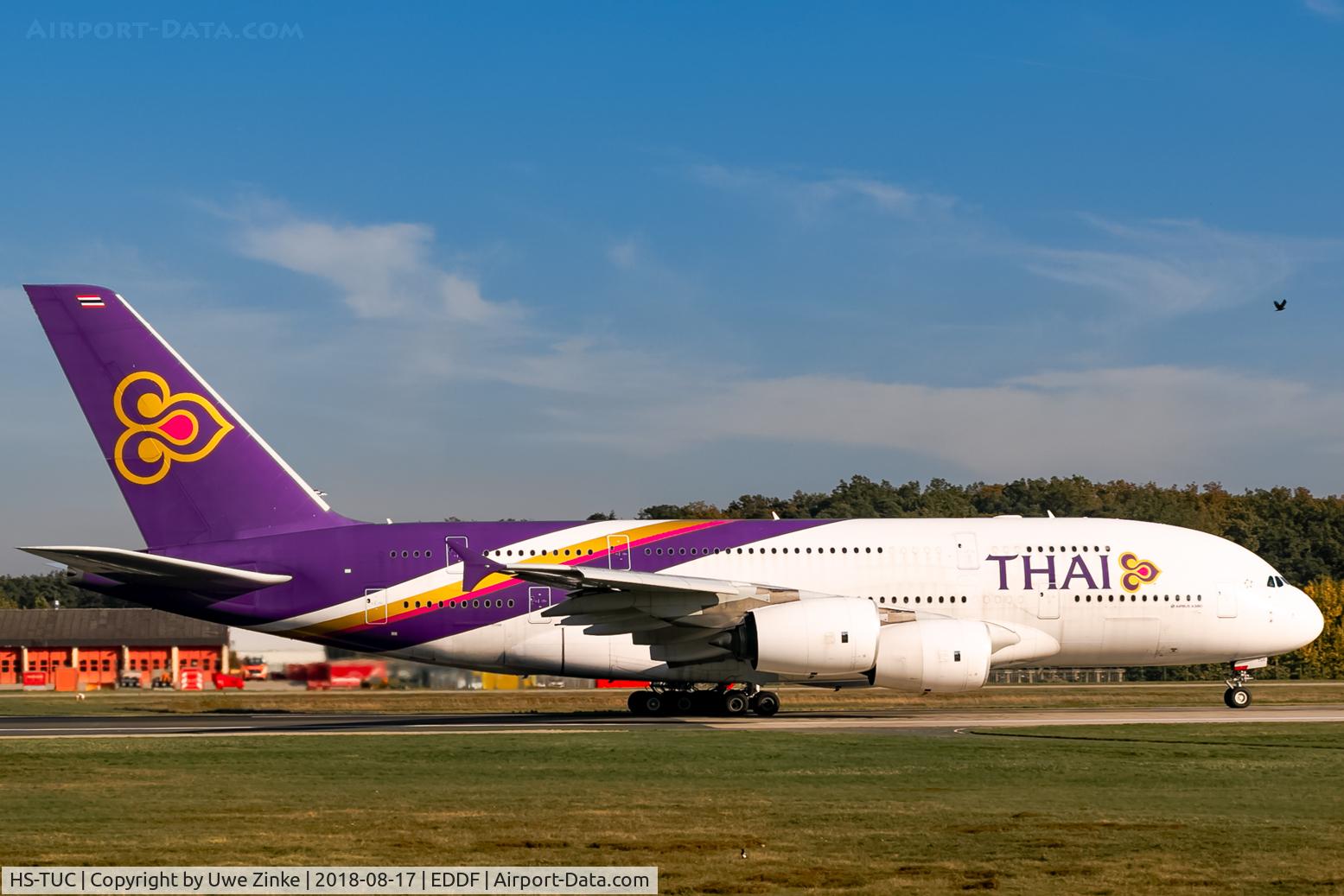 HS-TUC, 2012 Airbus A380-841 C/N 100, Rwy.18