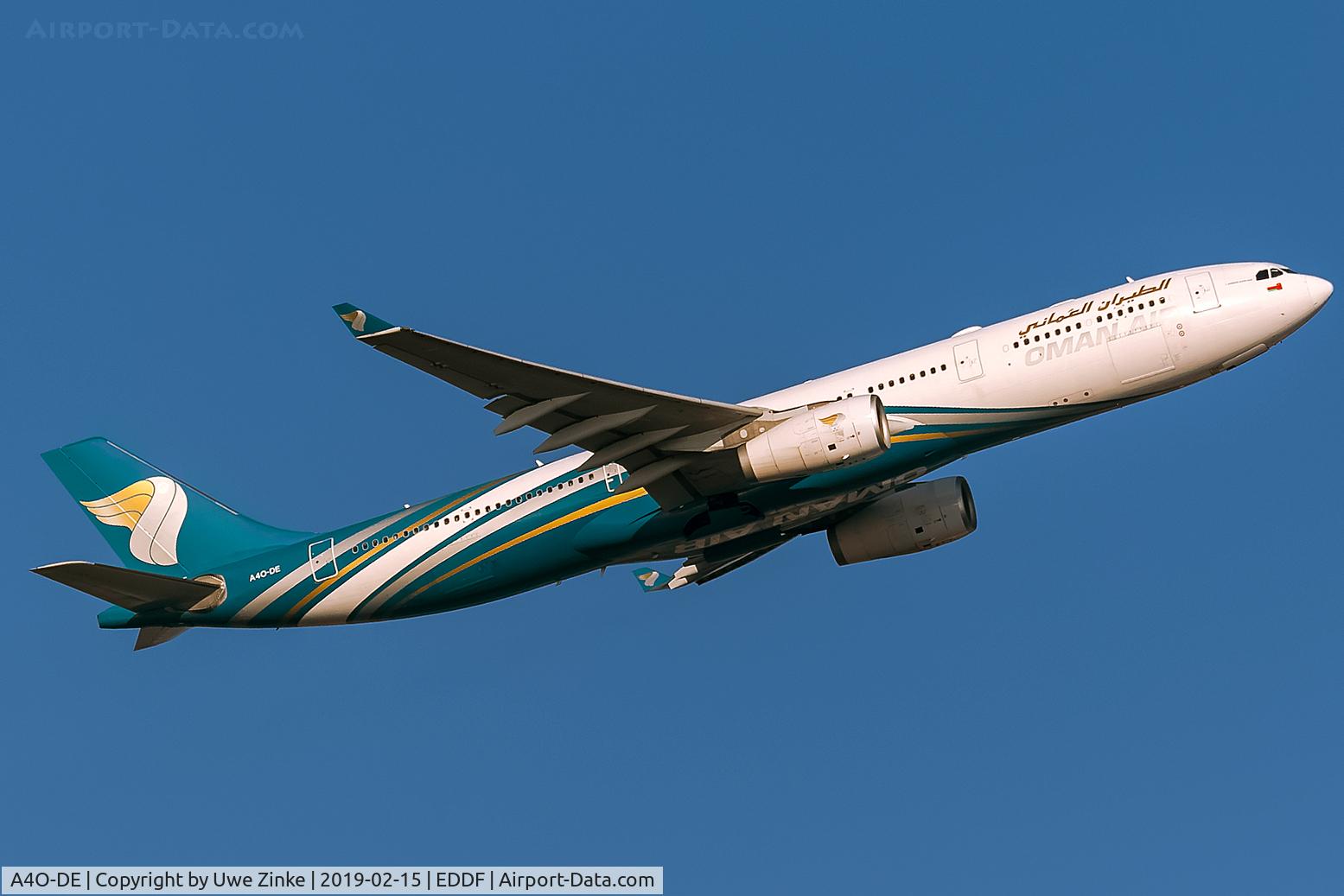 A4O-DE, 2009 Airbus A330-343 C/N 1093, morning sun