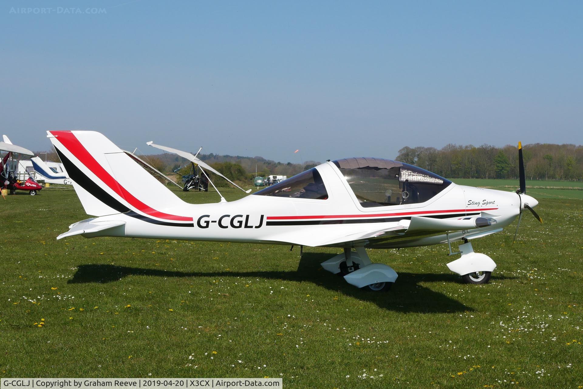 G-CGLJ, 2009 TL Ultralight TL-2000 Sting Carbon C/N LAA 347-14794, Parked at Northrepps.