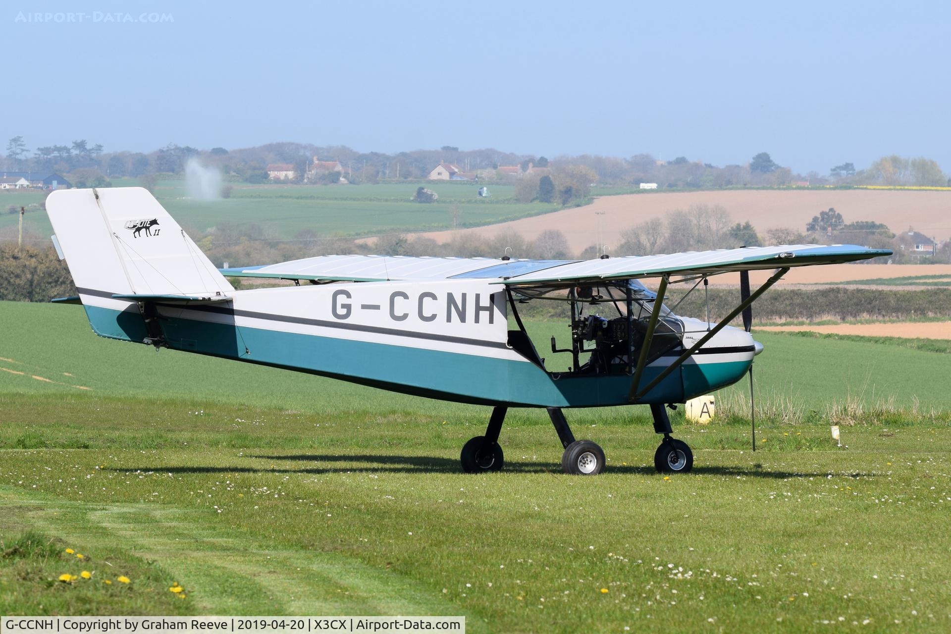 G-CCNH, 2003 Rans S-6ES Coyote II C/N PFA 204-14114, Parked at Northrepps.