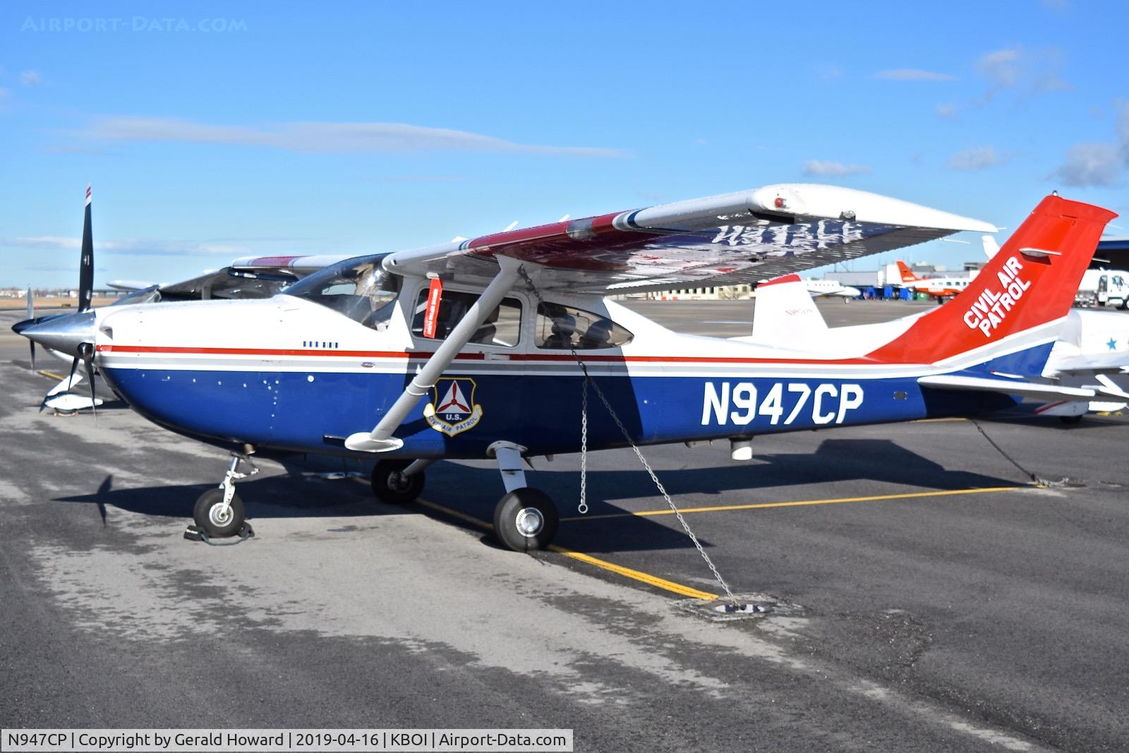 N947CP, 2007 Cessna 182T Skylane C/N 18281974, Parked on the north GA ramp.