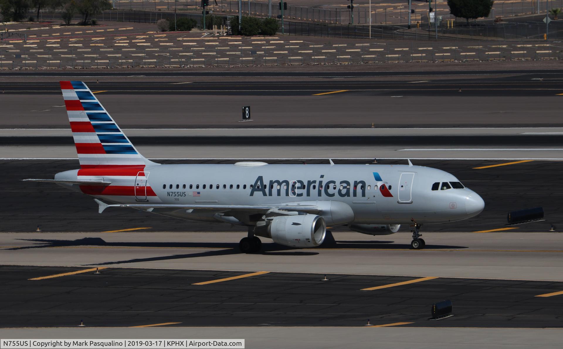 N755US, 2000 Airbus A319-112 C/N 1331, Airbus A319-112