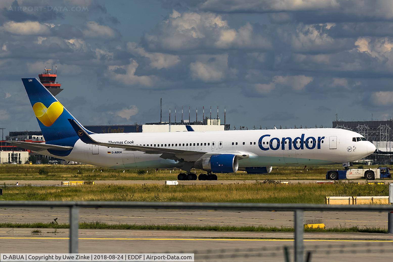 D-ABUA, 1992 Boeing 767-330/ER C/N 26991, Rwy 18
