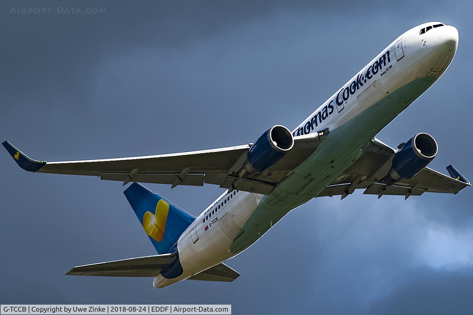 G-TCCB, 1997 Boeing 767-31K C/N 28865, Frankfurt