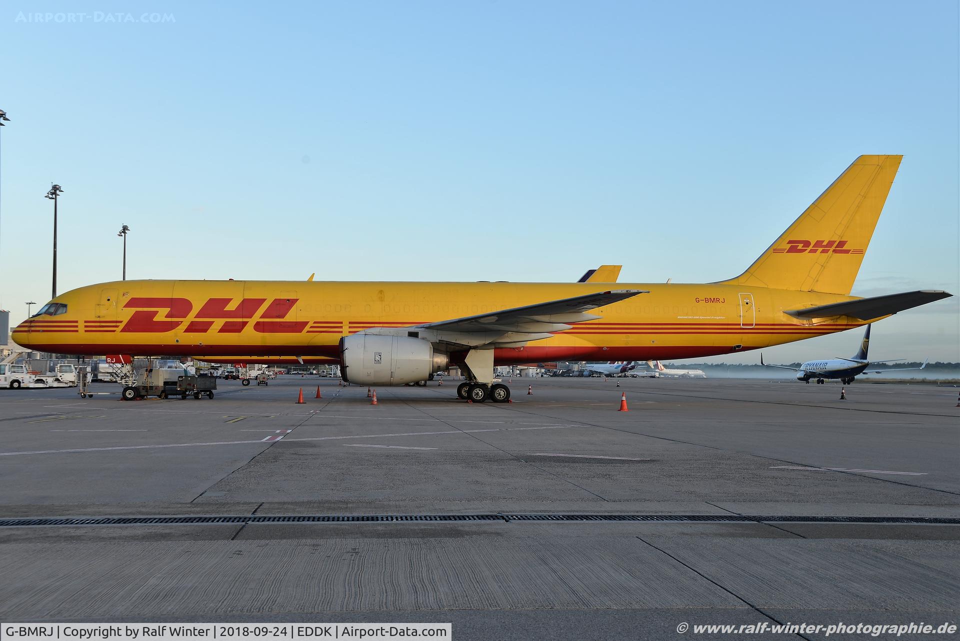 G-BMRJ, 1989 Boeing 757-236/SF C/N 24268, Boeing 757-236F - QY BCS Europiean Air Transport DHL - 24268 - G-BMRJ - 24.09.2018 - CGN
