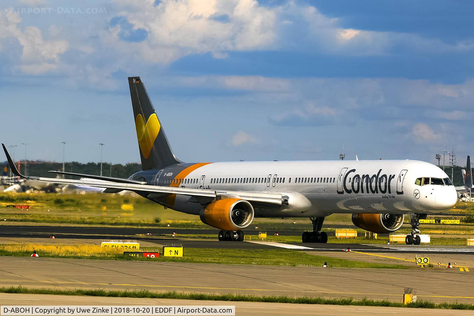 D-ABOH, 1999 Boeing 757-330 C/N 30030, Frankfurt